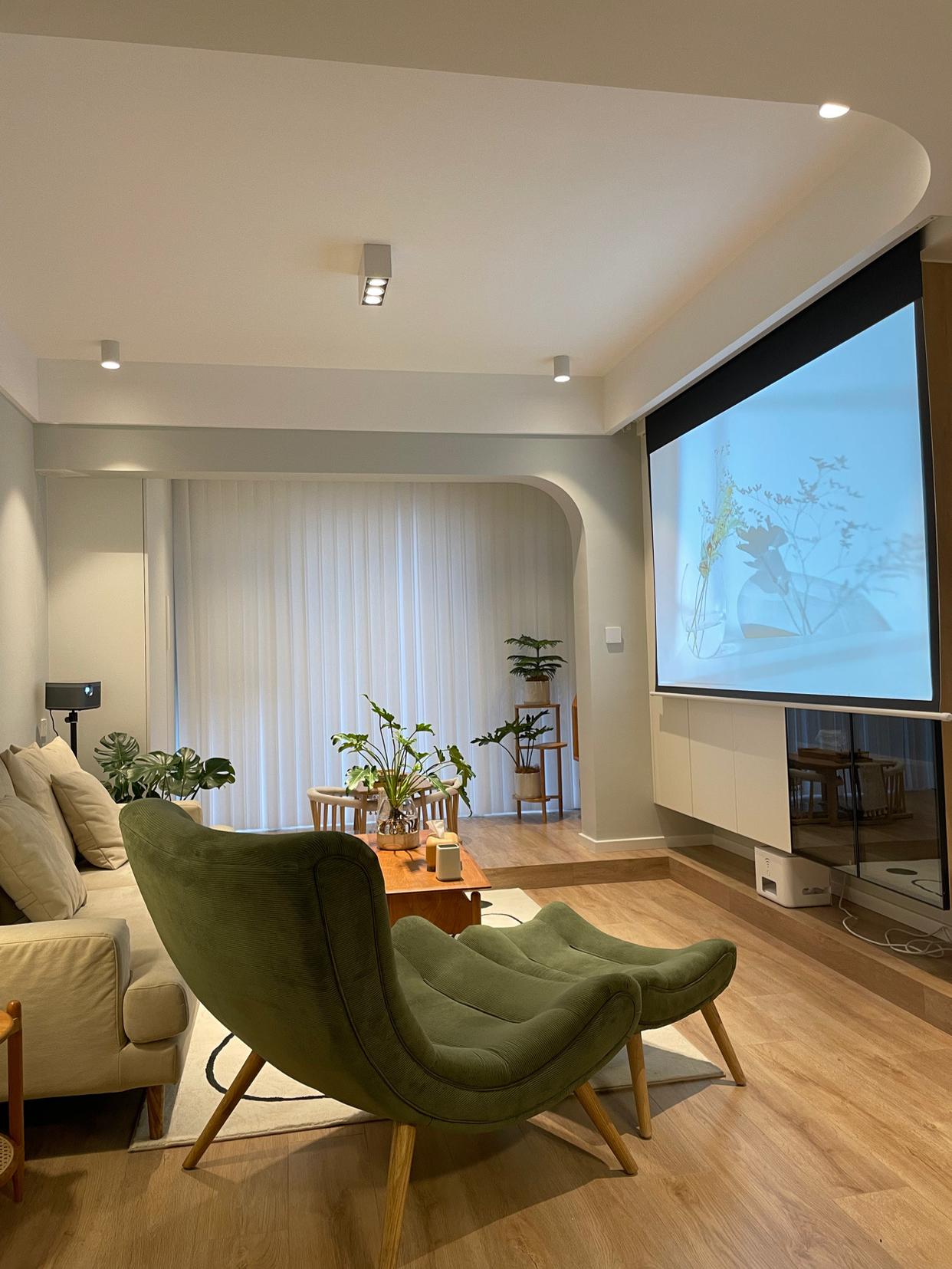 100平北欧小清新风完工实景照--成都装修队