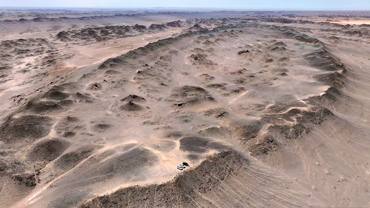 罗布泊之眼,地球上"最不像地球的地方".