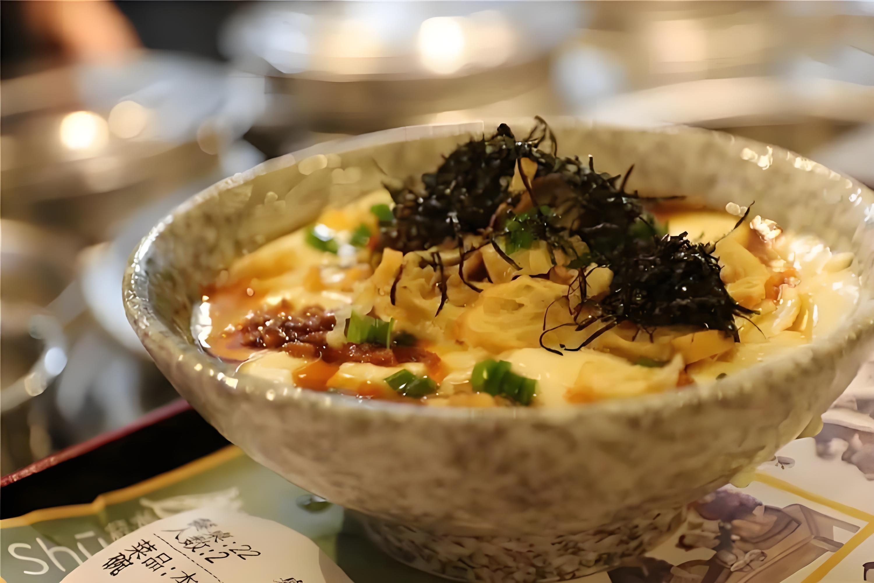 什锦豆腐涝,又称"都不老",在南京话中即指豆腐脑或豆腐花
