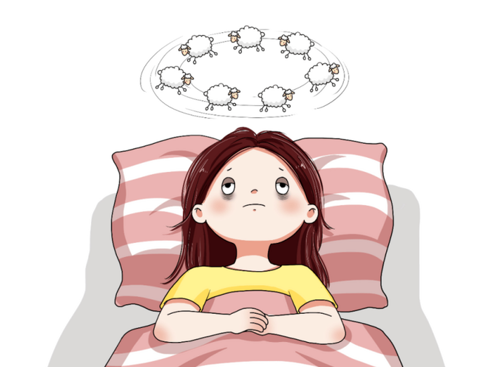 觉的图片睡不着卡通睡觉困难户图片睡不着觉图片睡眠紊乱失眠卡通图片