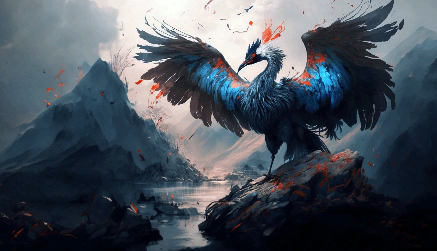 一天认识一只《山海经》的异兽19:凤凰