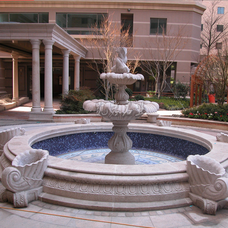 石雕水钵也称为石雕喷泉,是一种以石材为主要材料,通过精湛的雕刻技艺
