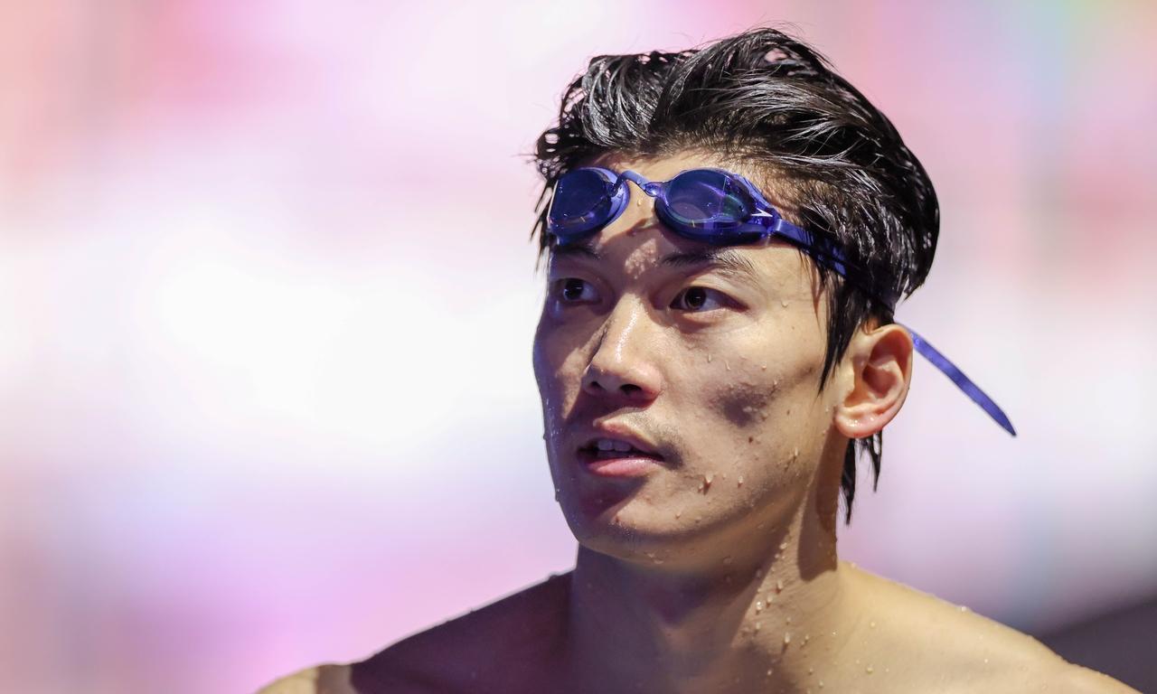 游泳世锦赛最后一个比赛日,中国混合泳名将汪顺为团队荣誉放弃男子400