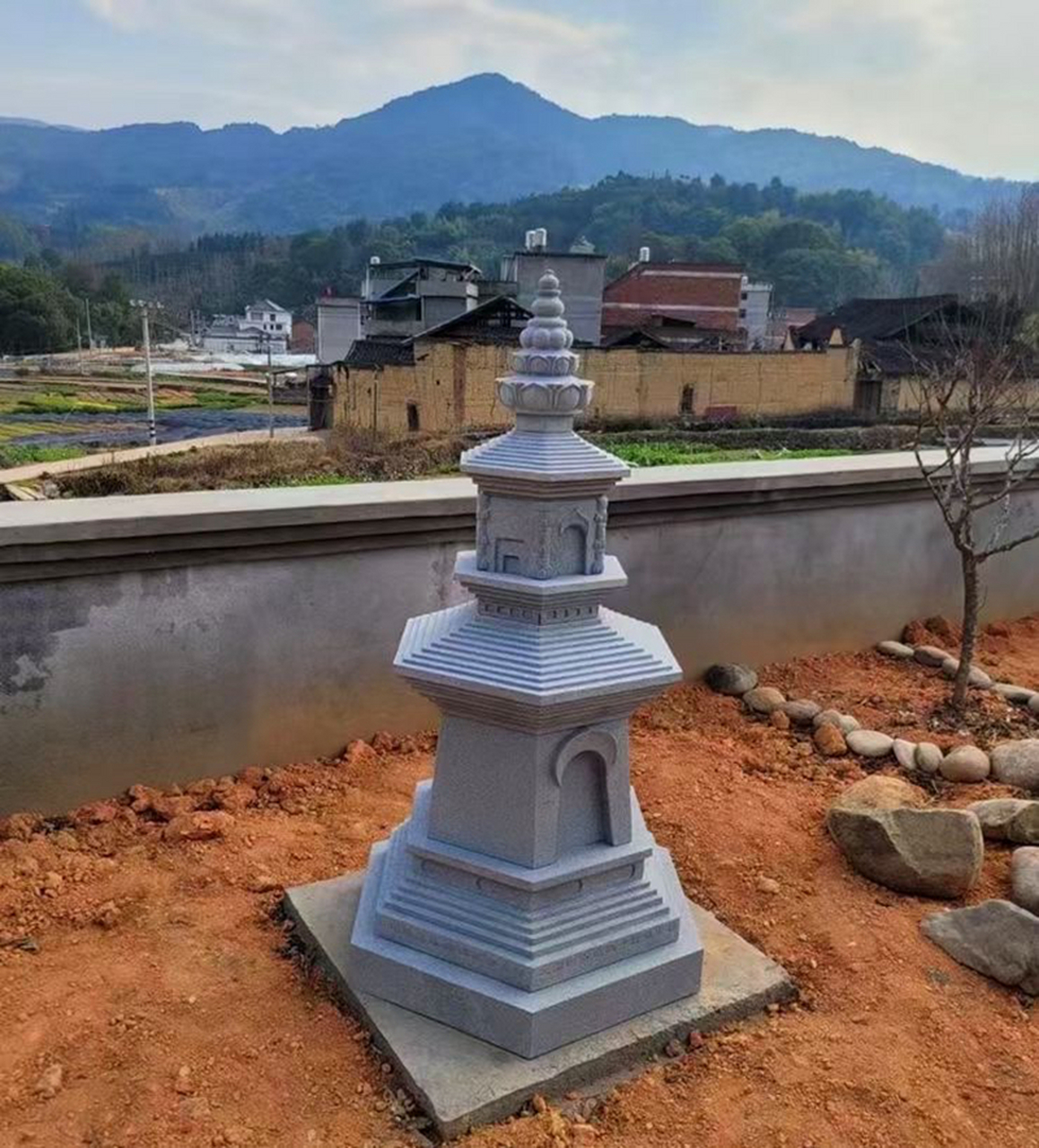 龙峰寺舍利塔图片