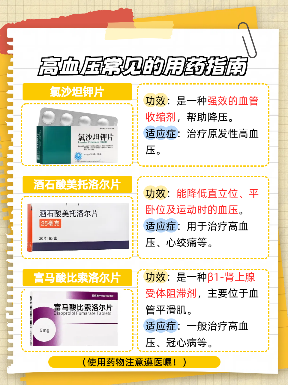 高血压可能是遗传,饮食不当,情绪压力等问题引起的,那么服用降压药