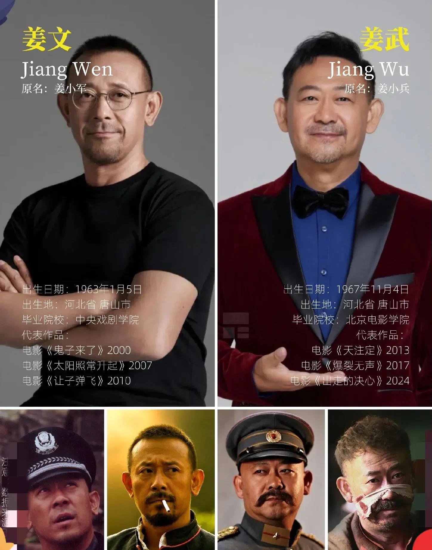 长大点,以为姜文姜武是双胞胎!