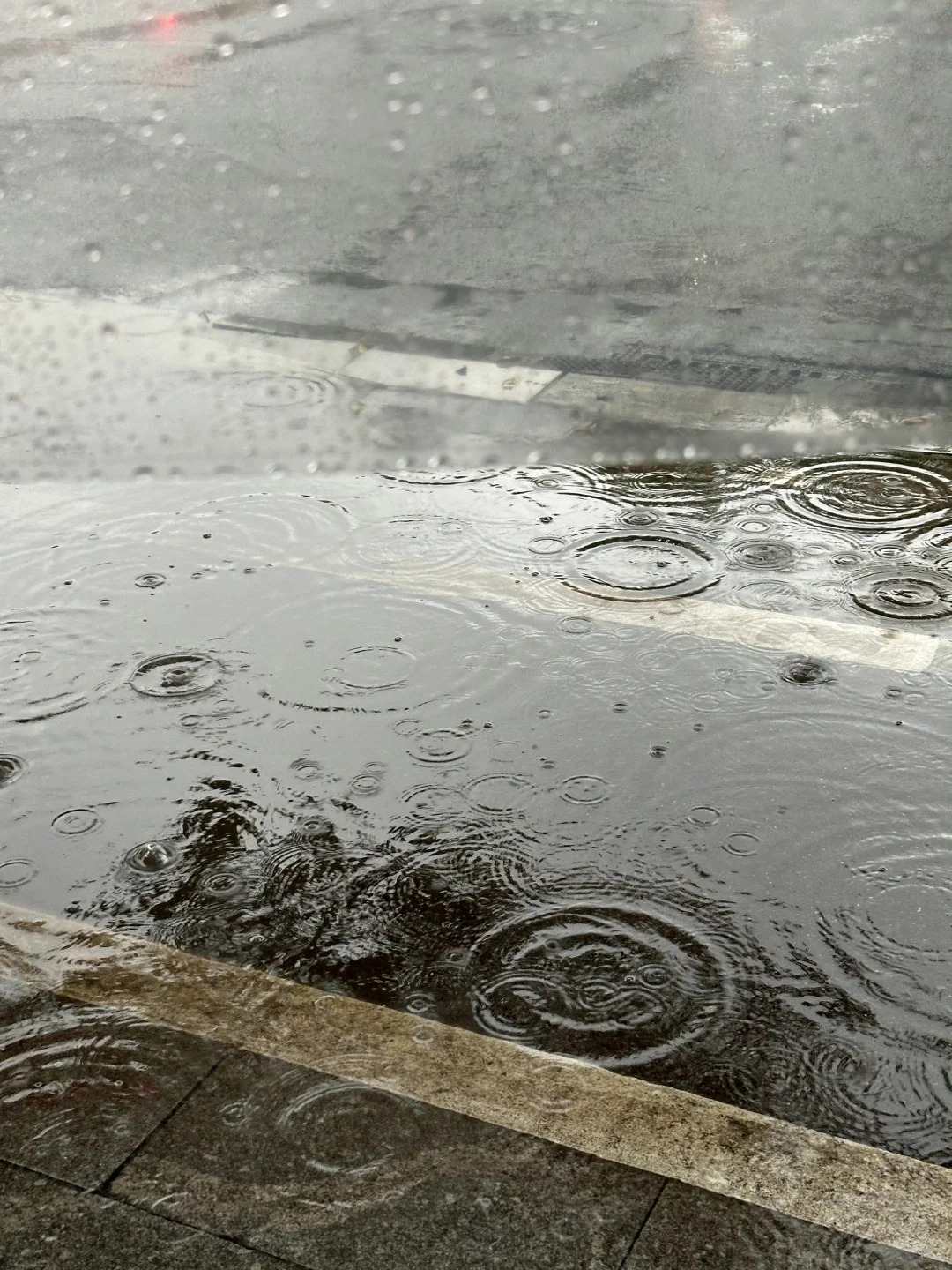 雨滴轻敲着窗户,演奏着属于天空的蓝色协奏曲