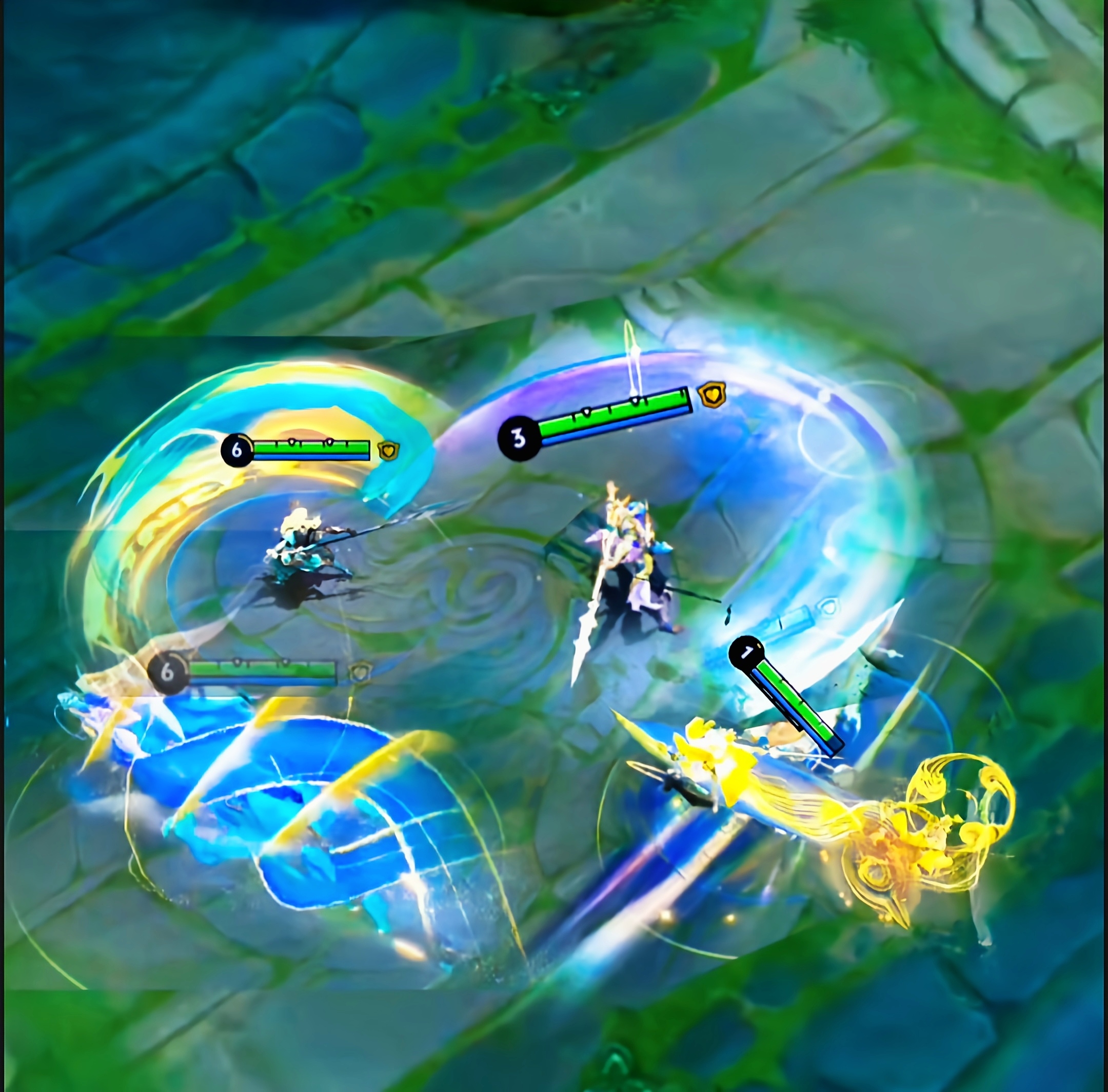 看图说话,这个爱心中,有几位英雄?