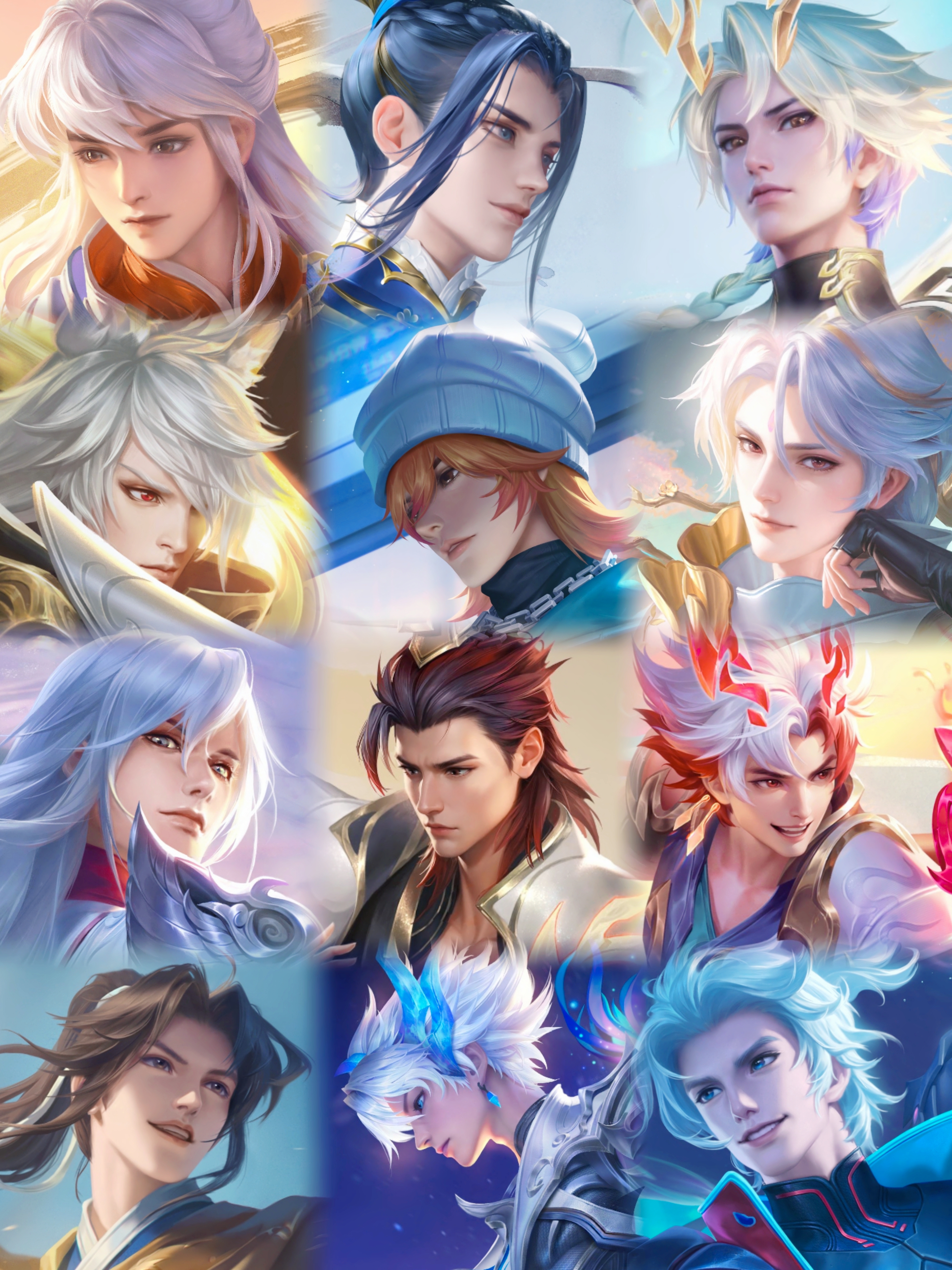 一直没发现,王者荣耀男团,原来这么帅!