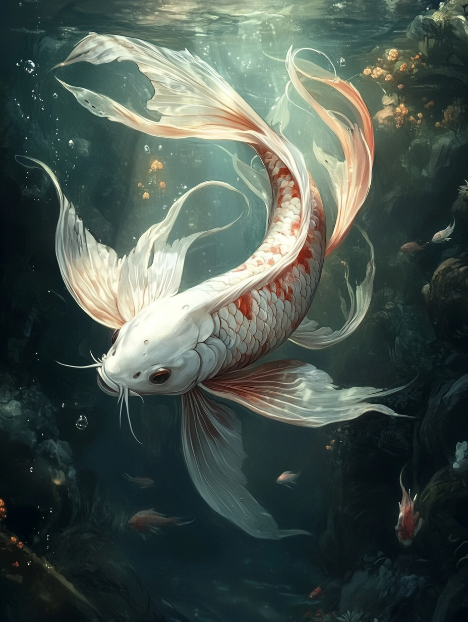据《山海经》记载:有鱼焉,其状如鲤而六足鸟尾,名曰之鮯鮯鱼,其名自