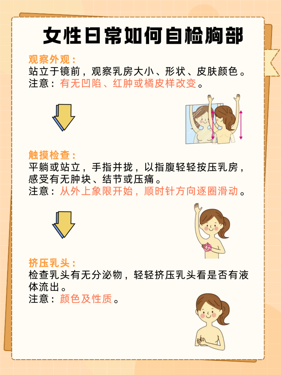 症状小科普:乳房上方有时像针扎怎么回事?