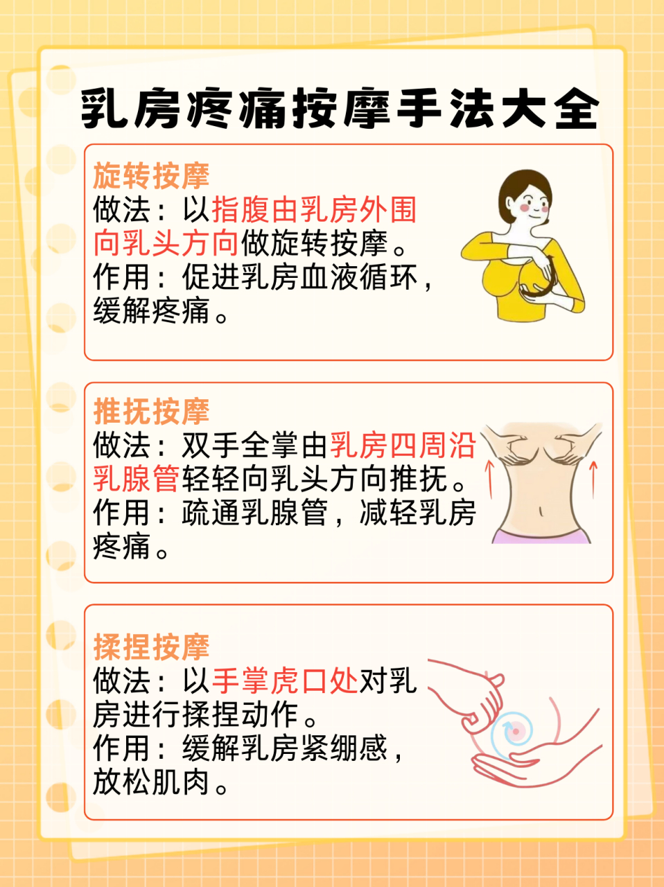 乳房胀痛原因图片