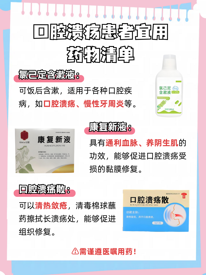 可能是口腔溃疡,但也可能是烫伤,舌炎,口腔