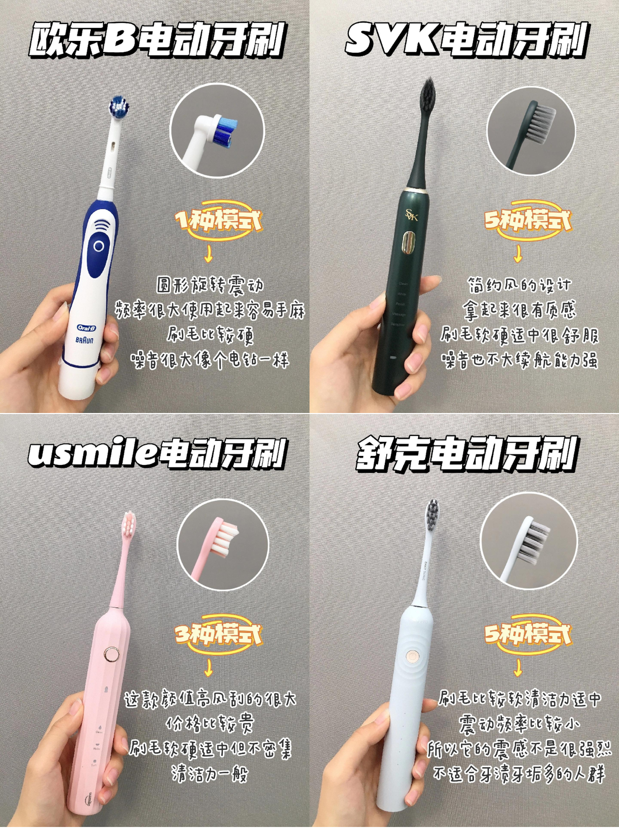 电动牙刷+震动+喷水+软毛的清洁问答