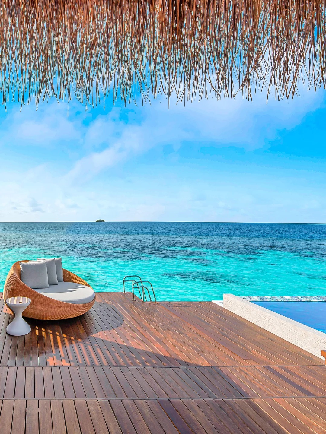 马尔代夫的 w 宁静岛那可是火了十年的初代网红岛呀,作为马尔代夫少有