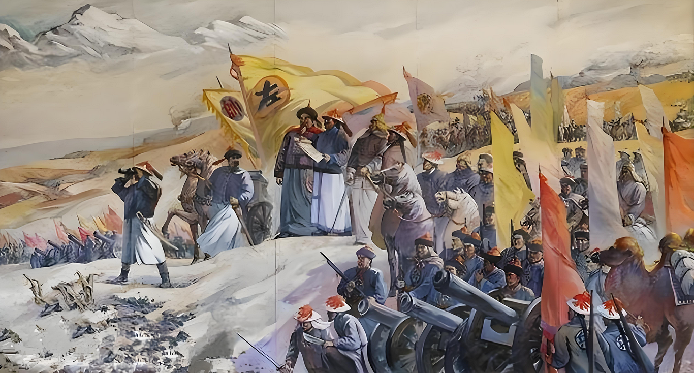 清朝末年,国力衰退,陕甘地区矛盾激化,回民因不满朝廷压迫及天灾人祸