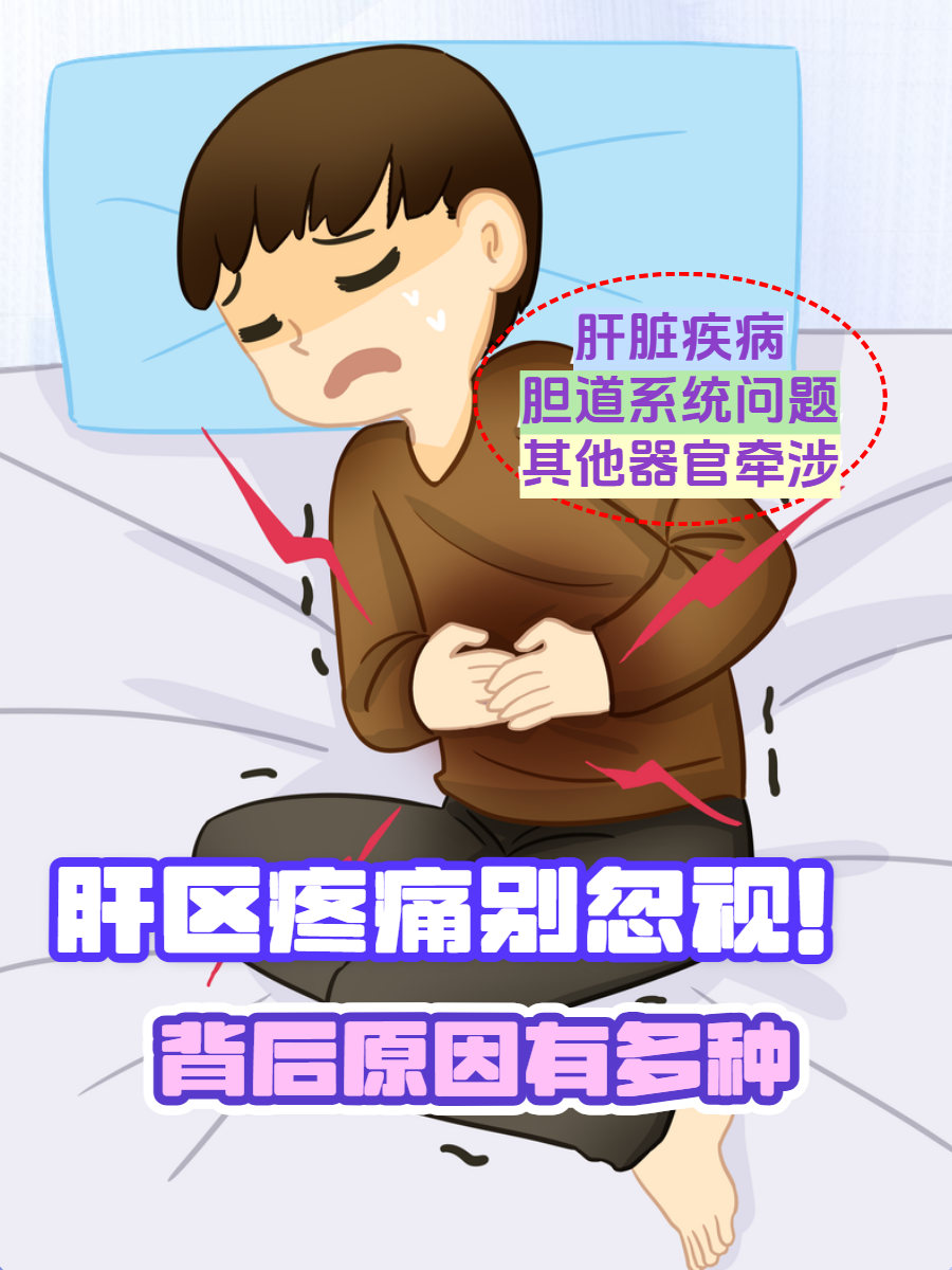 肝区疼痛别忽视!