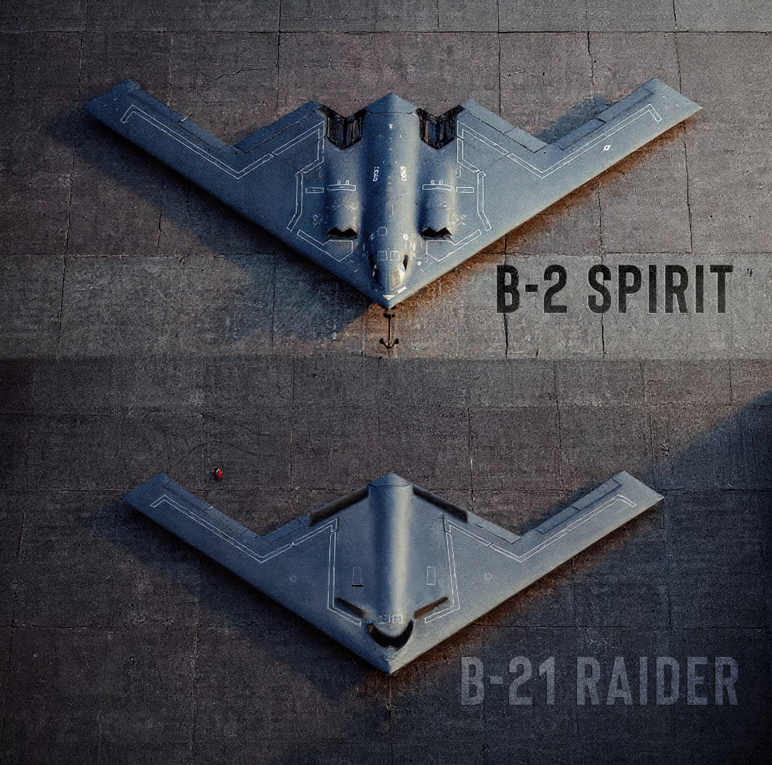 b2隐身轰炸机和b21尺寸对比,b21轰炸机明显小了一圈,不过9000公里的