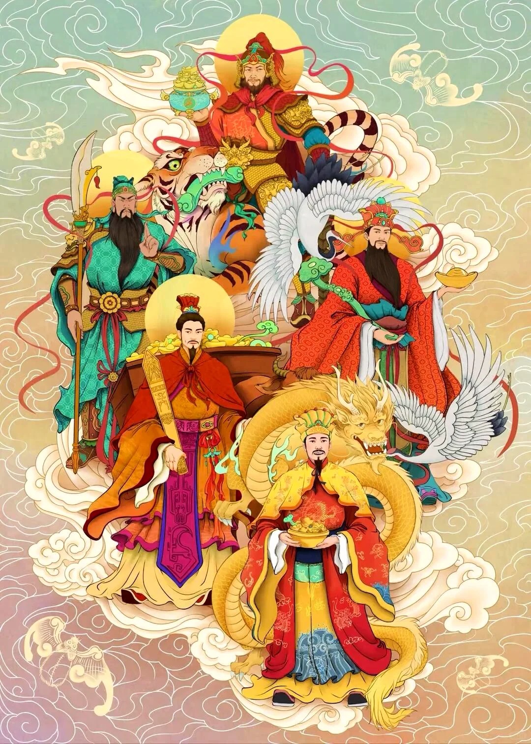 国学智慧 恭迎财神赵公明元帅圣诞 三月十五 恭迎財神 趙公明元帥