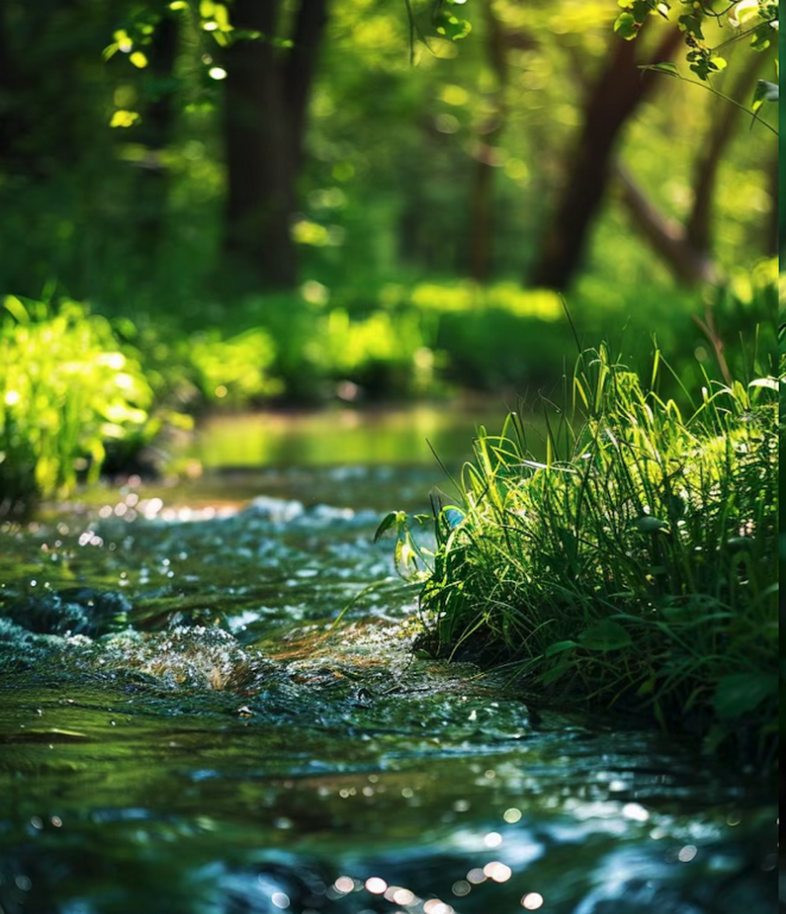 在这个夏天,找一条隐藏在绿荫掩映中的小溪,是逃离喧嚣的完美之选.
