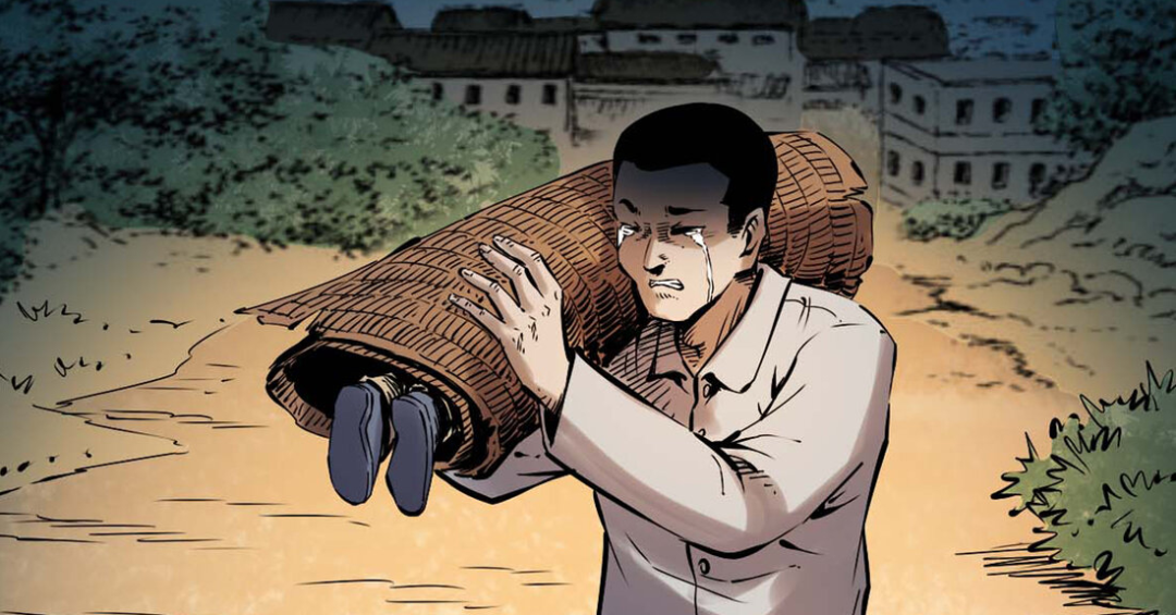 我们那时候有个习俗,就是小孩死了之后不入坟,大一