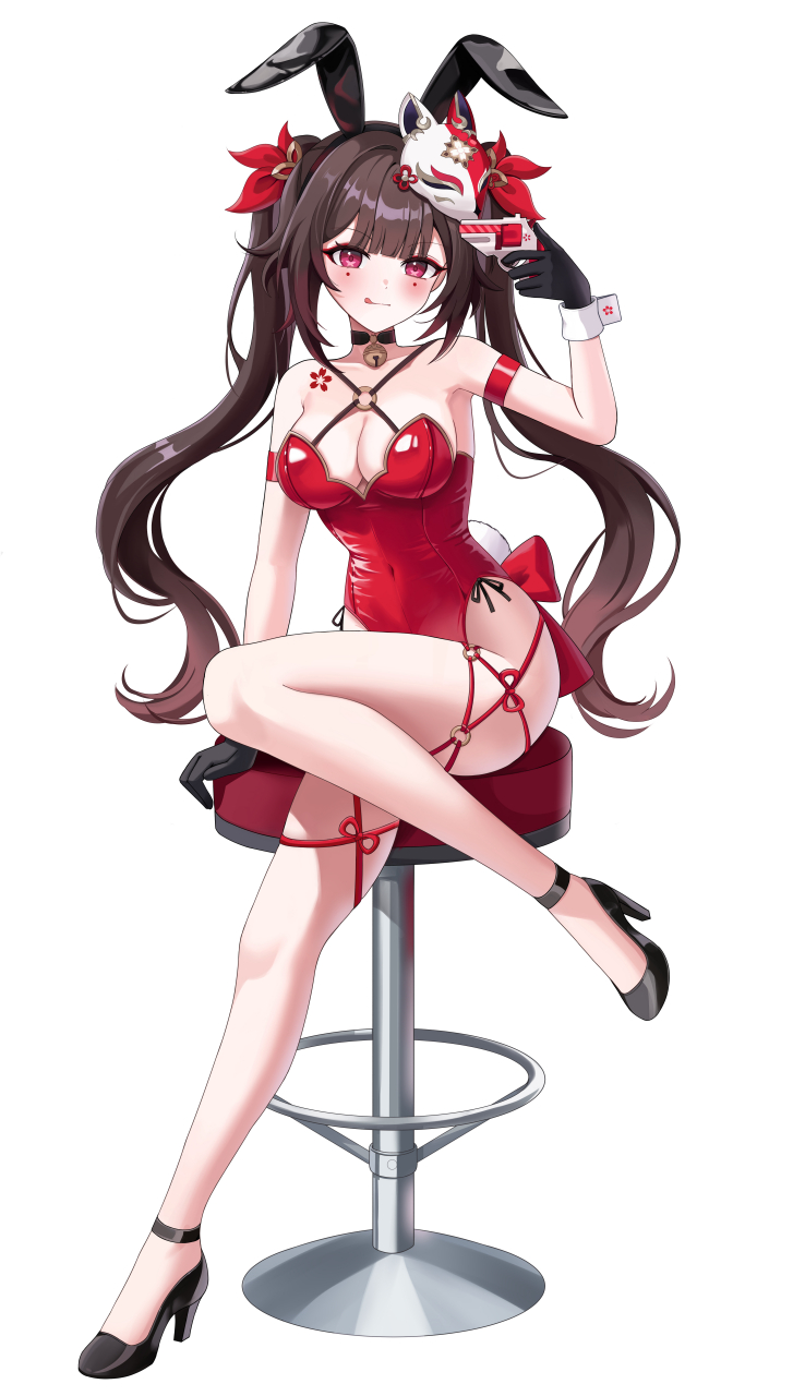 兔女郎# #崩坏星穹铁道# 花火,画师:borii