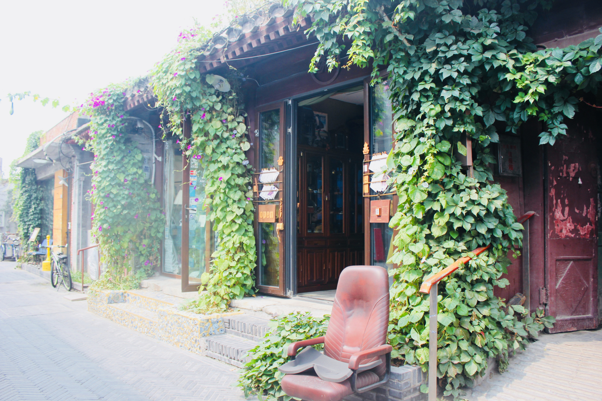 夏日闪光旅行家#  北京,杨梅竹斜街.