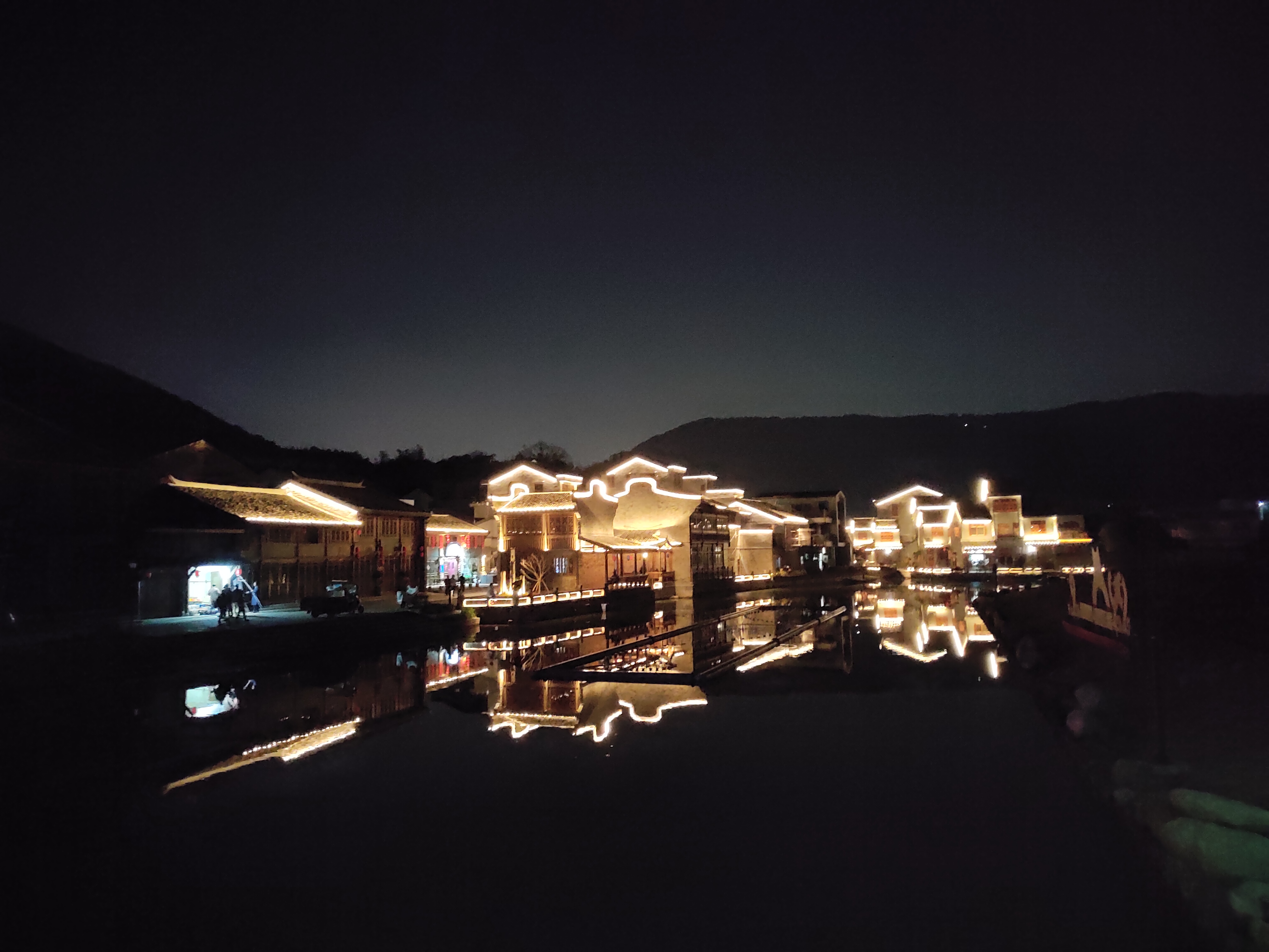 平阳网红打卡地夜景图片