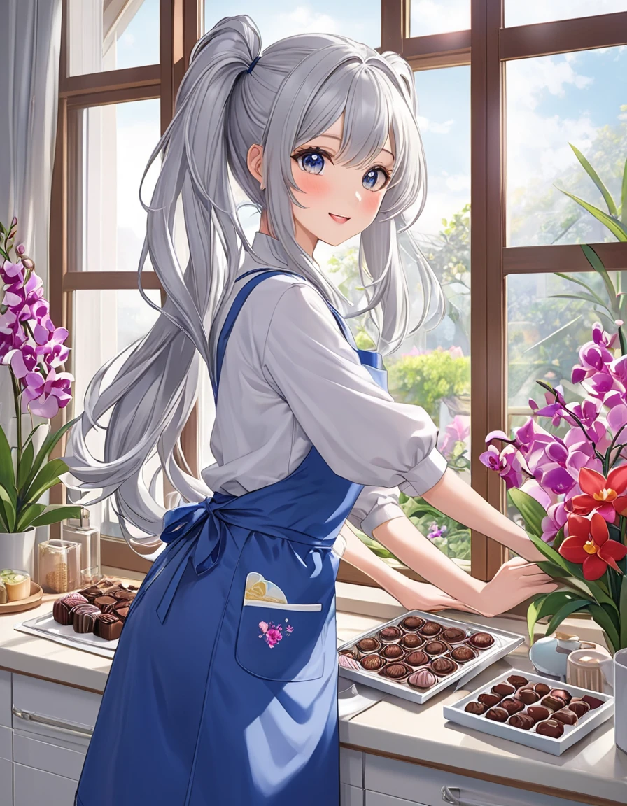 长发银发双马尾动漫动漫双马尾可爱双马尾美女图片动漫史上最美动漫