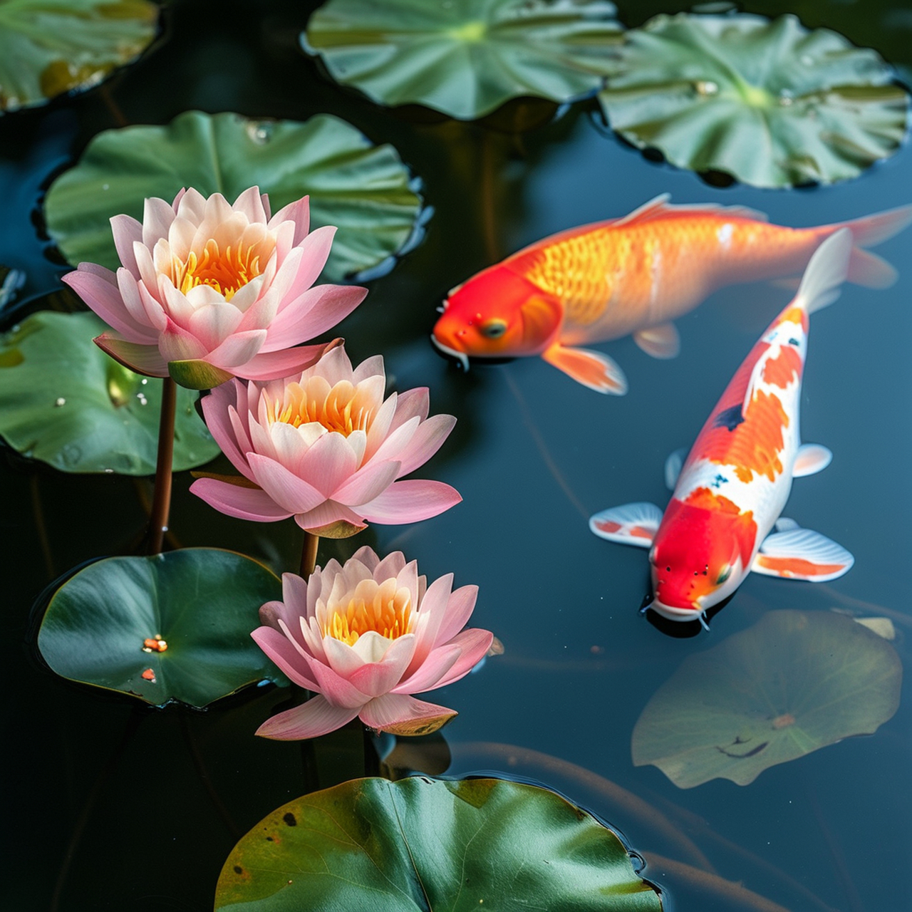 奥运百家评#  莲莲有鱼,年年有余.🐟🪷 收图给磁场加点能量.