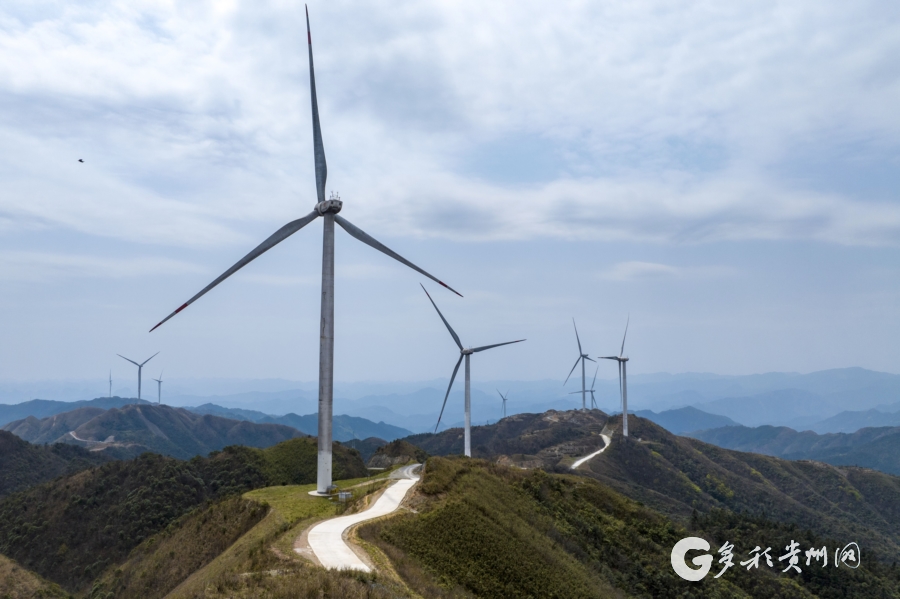 【贵州从江:绿色风电助力乡村振兴】贵州省黔东南州从江县秀塘壮族乡
