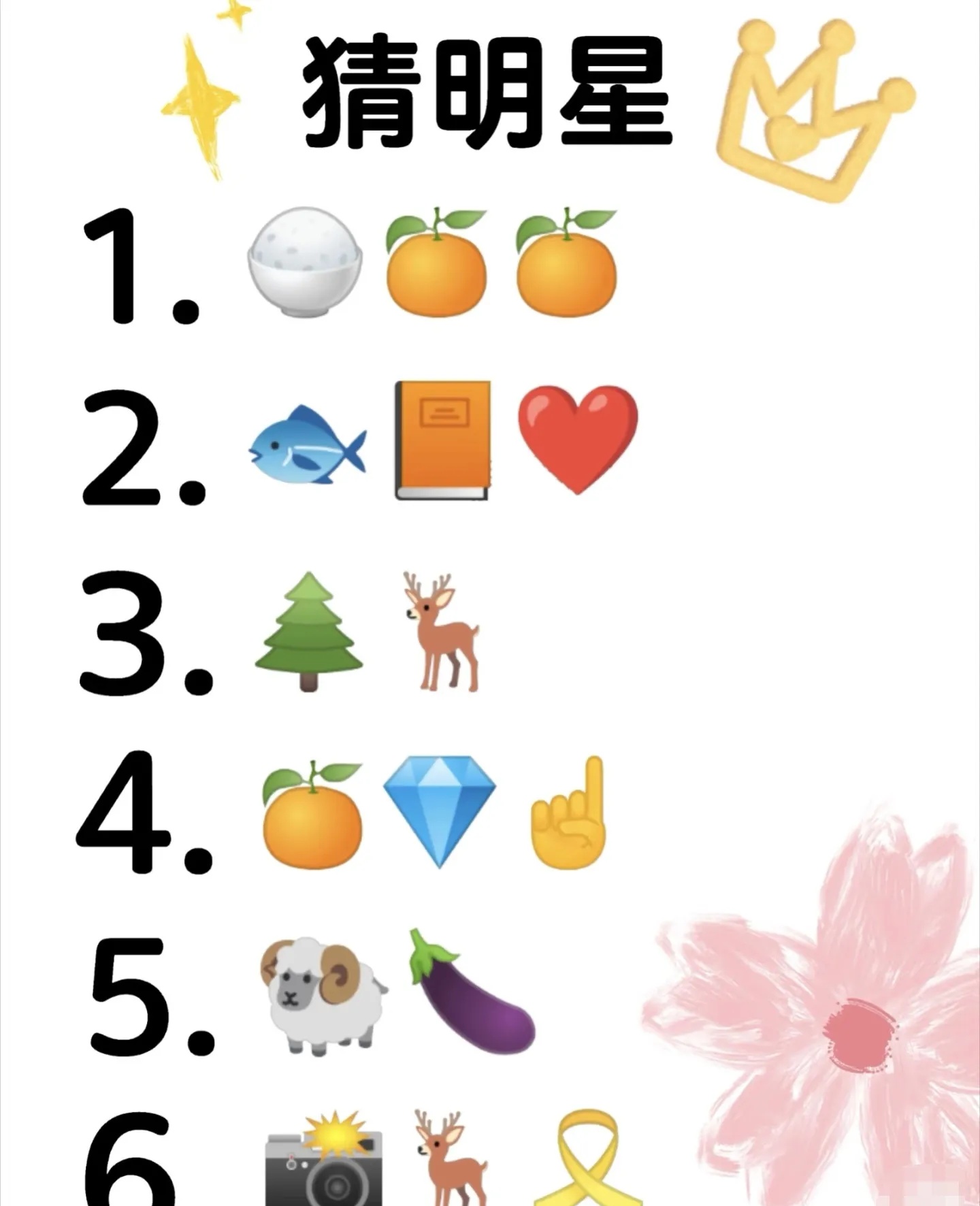 猜明星?能一次猜完的都不是一般人