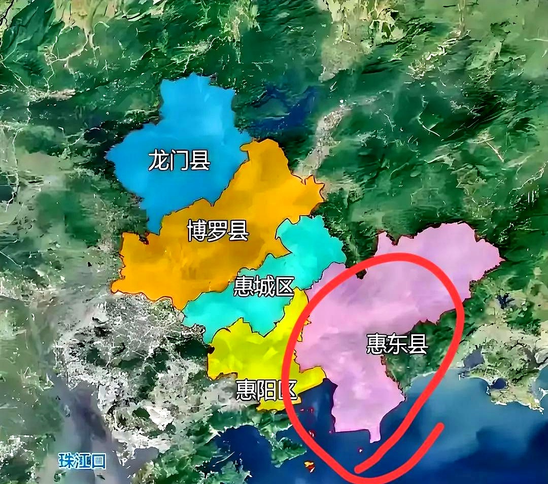 惠东县gdp850亿!这数字亮眼!曾经的"拖油瓶"如今逆袭成"香饽饽"