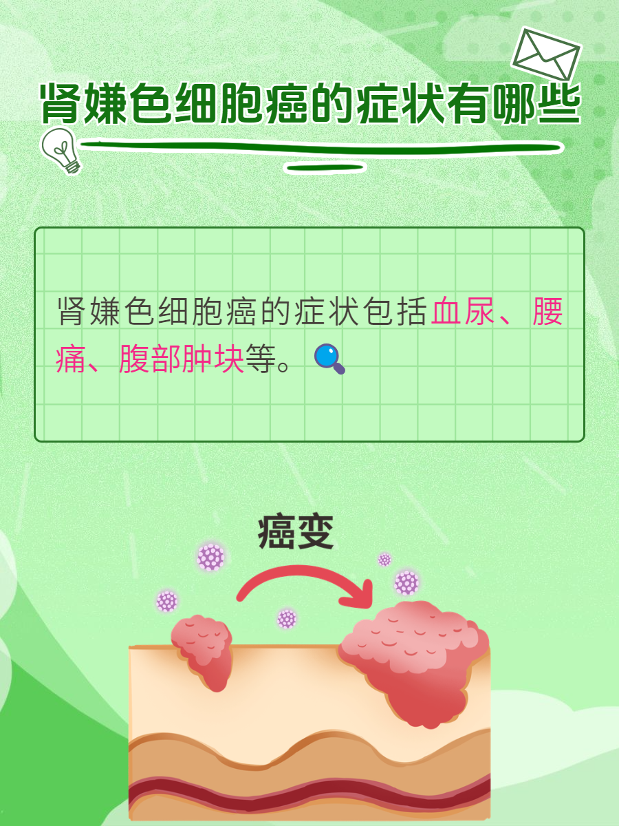 肾嫌色细胞癌的症状有哪些?