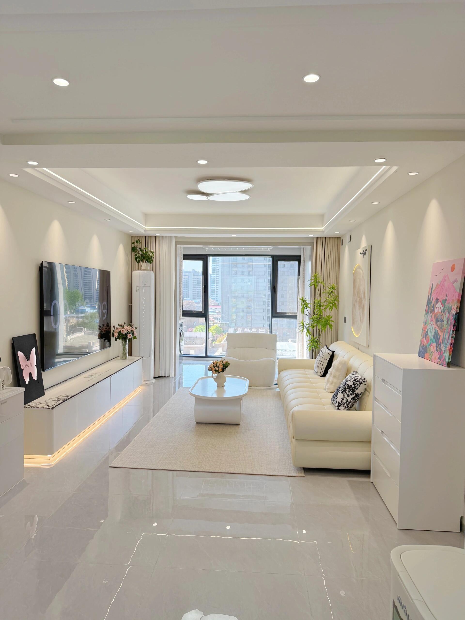 硬装越简单,软装就有无限发挥空间 姐妹们信我,硬