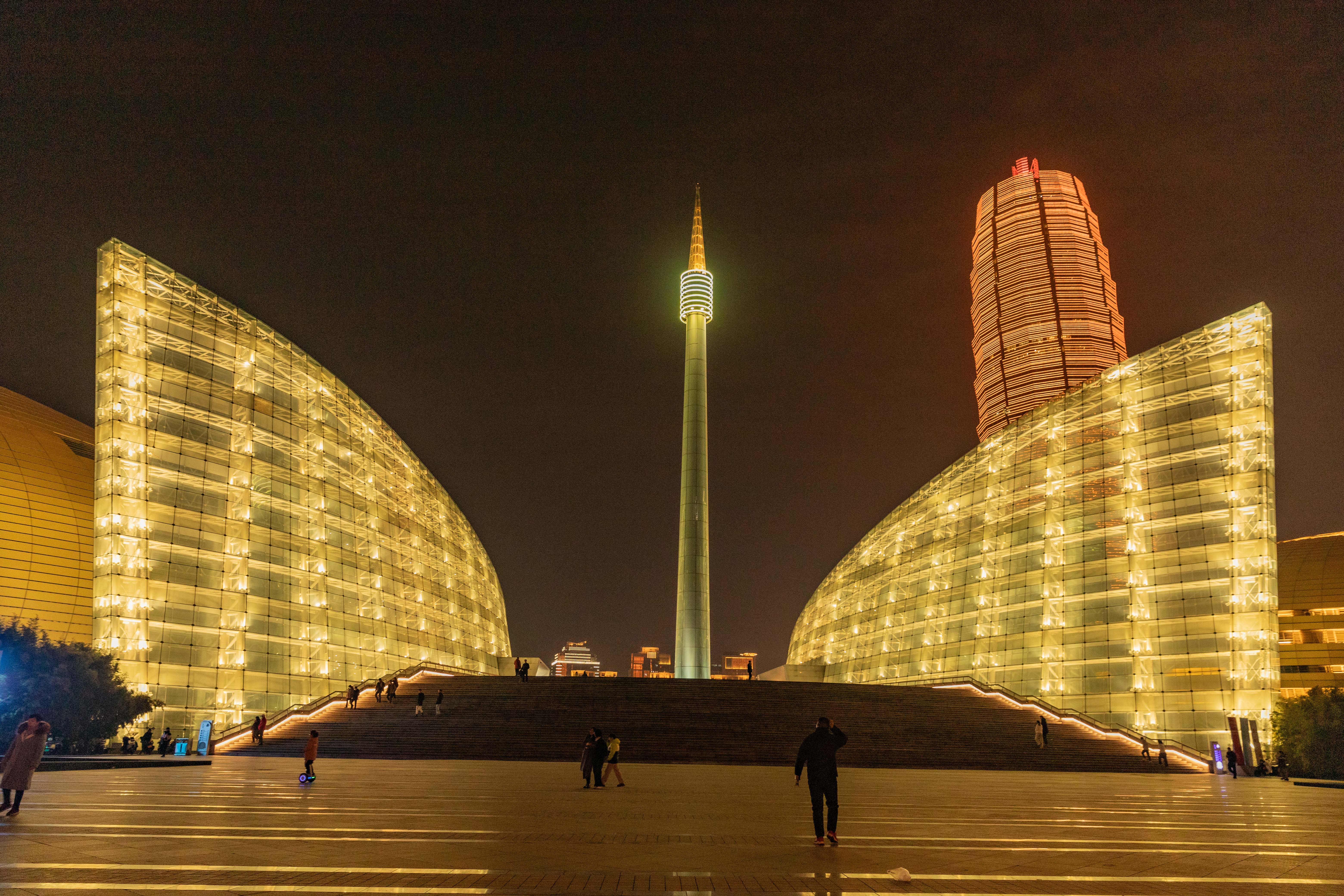 建筑河南艺术中心图片河南歌剧院郑州地标性建筑河南艺术中心音乐厅