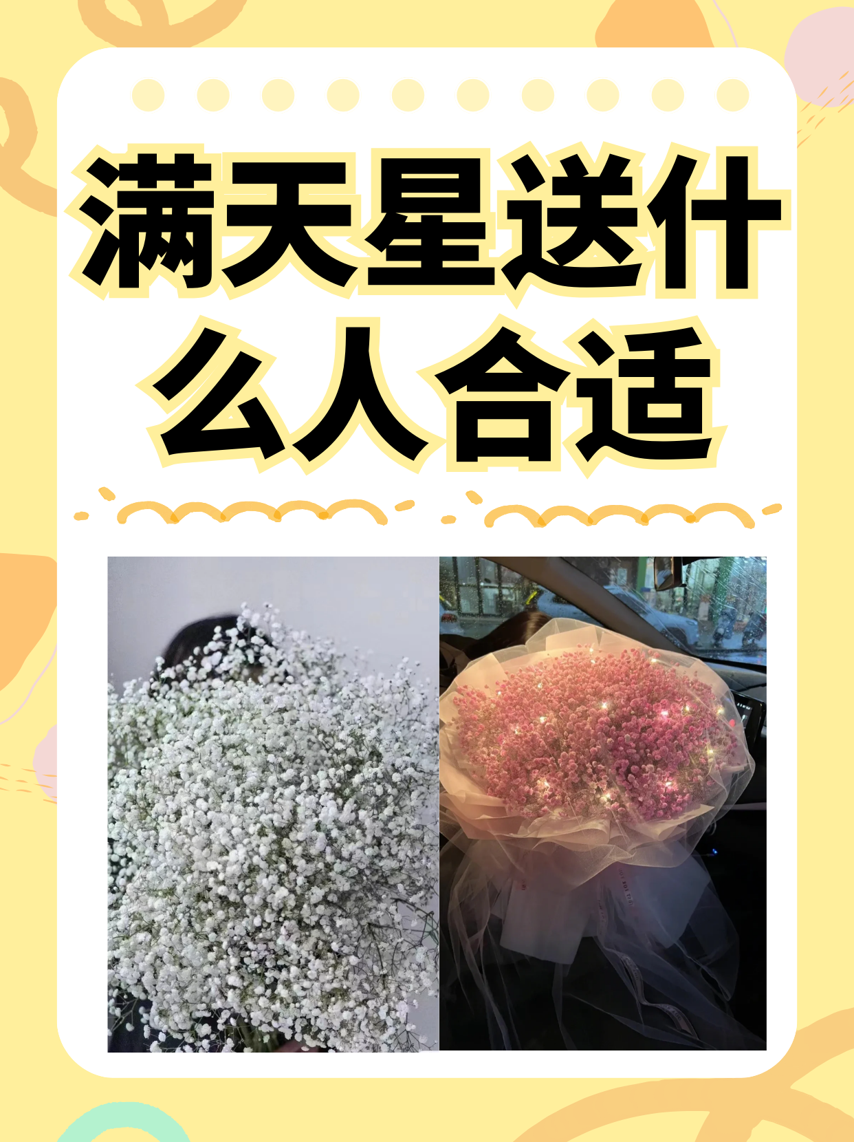 满天星对应的情侣花图片