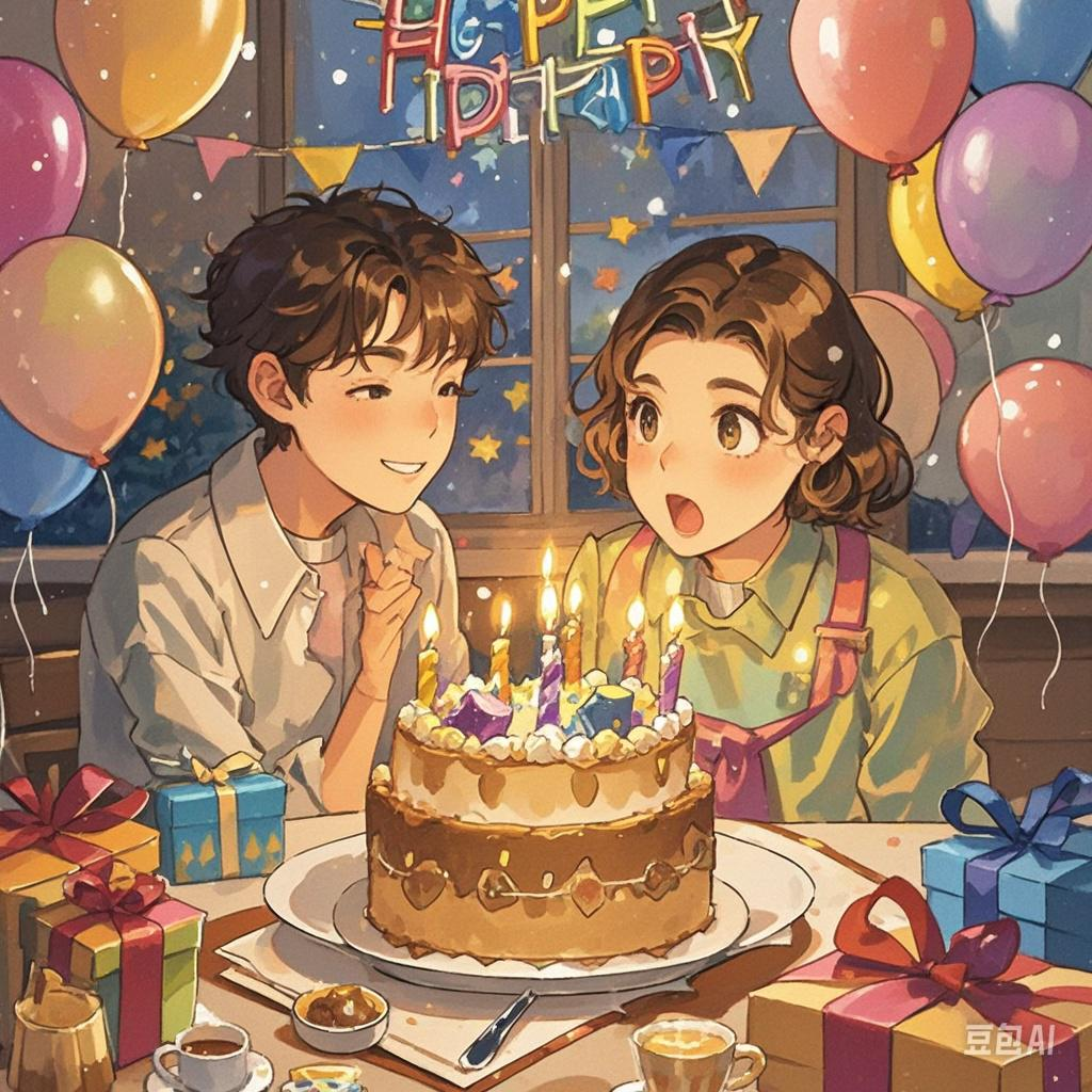 你这祝福就像生日蛋糕上最甜的那颗樱桃,让我这一天都甜滋滋的呢