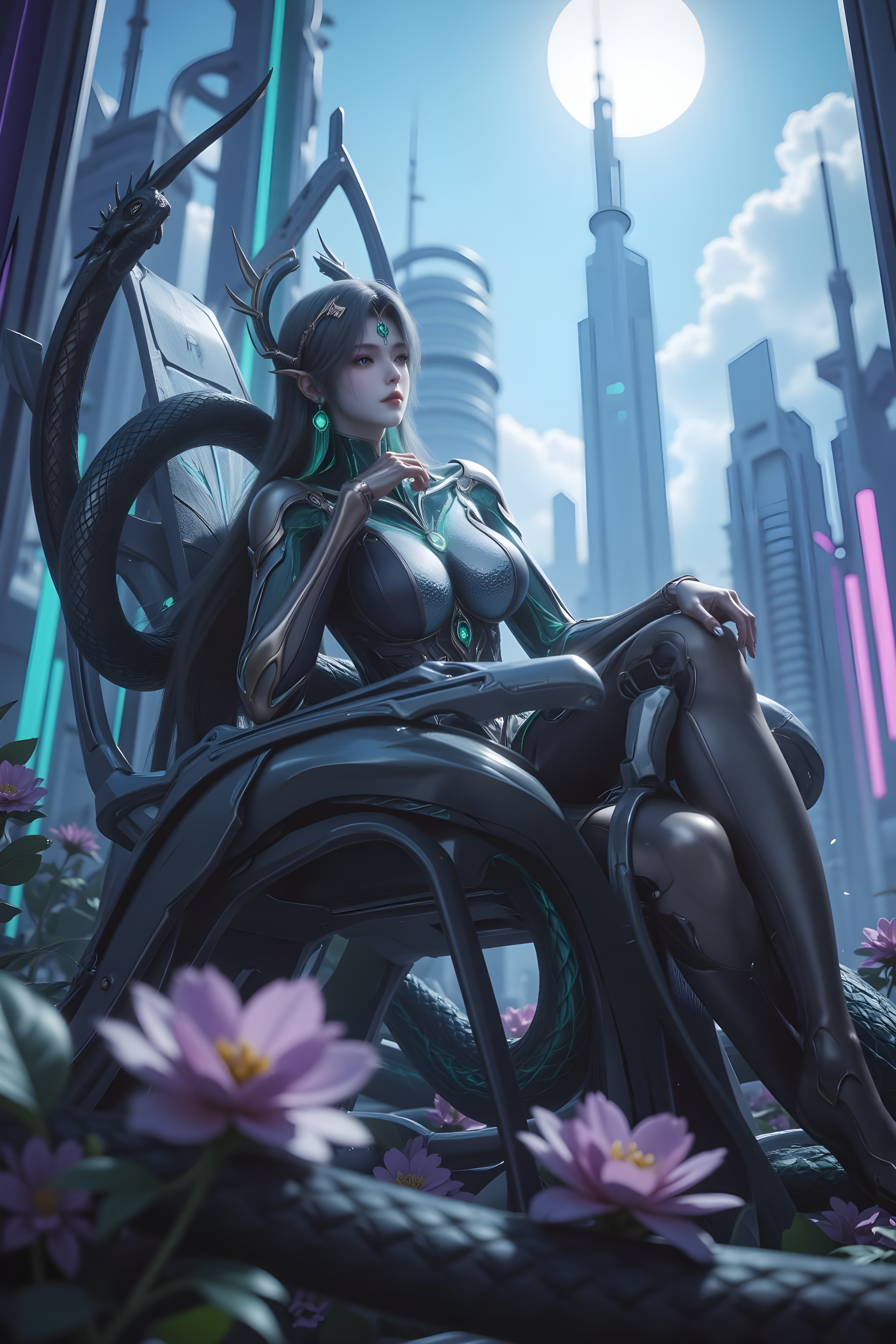 《吞噬星空》魄瑜侯高清美图/壁纸:是人族不朽强者,因与真衍王的情感