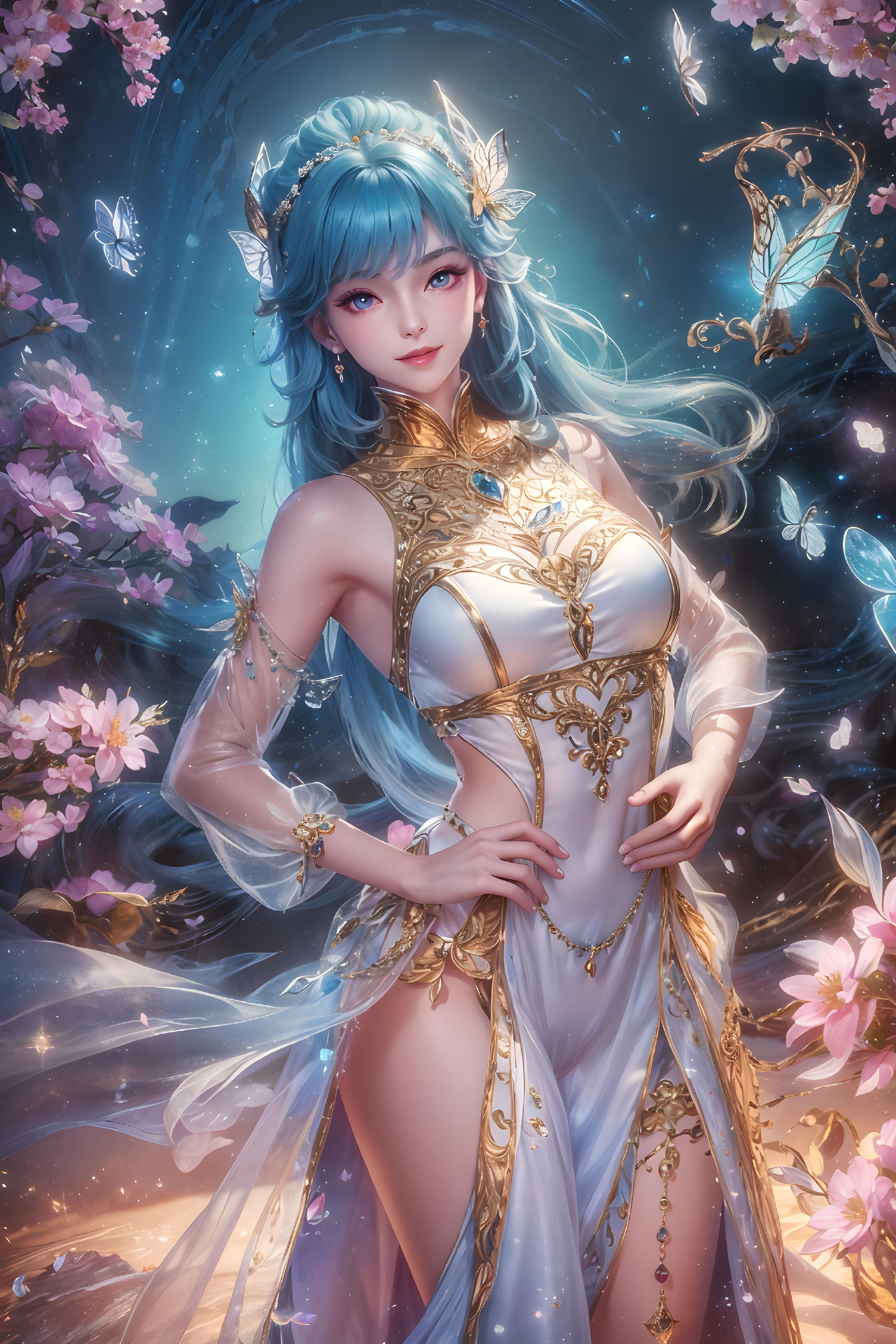 国漫斗罗大陆王冬儿4k高清美图:建模精致,二次元世界中一道亮丽的风景