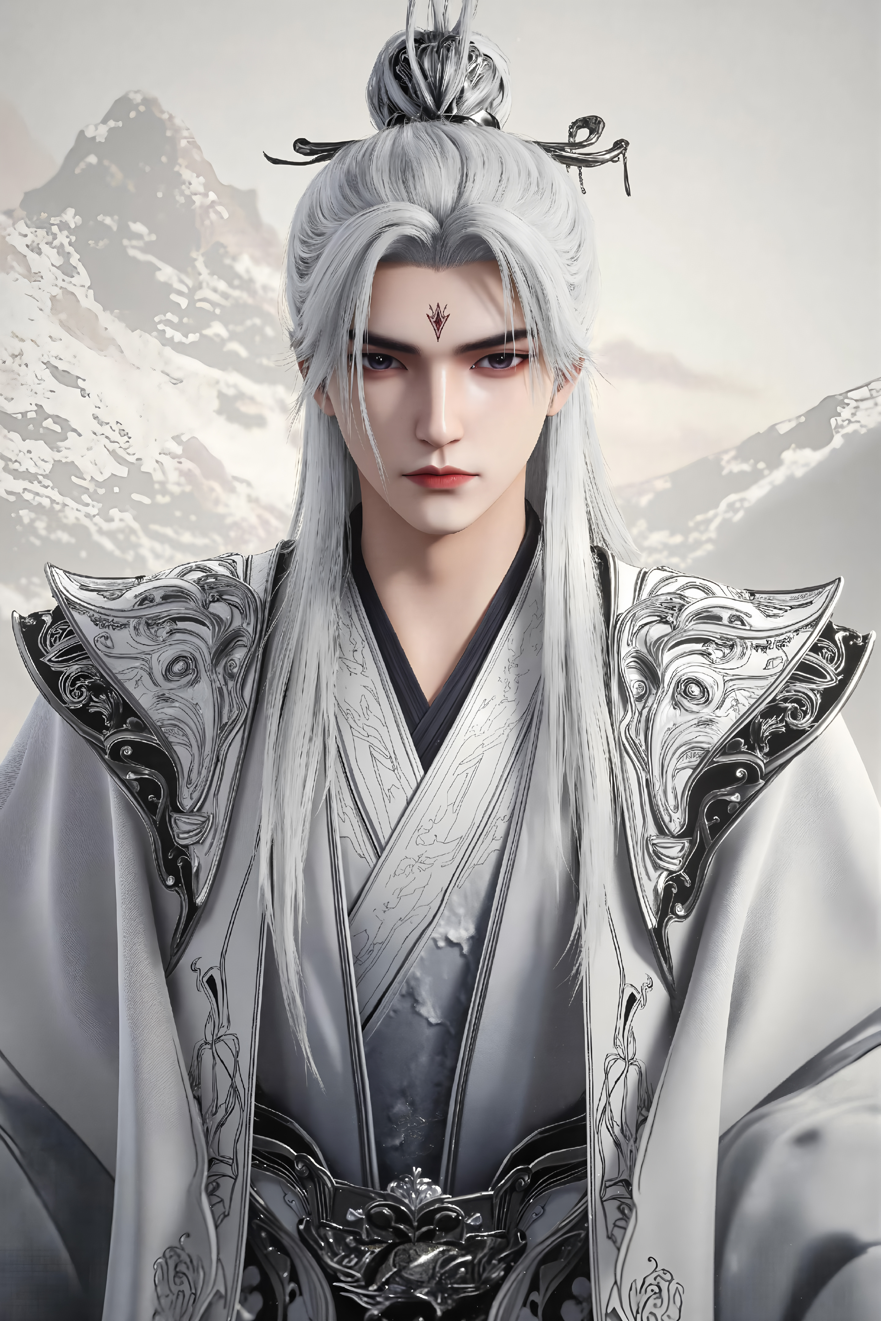 仙逆男主王林高清帅气壁纸:天要你死,我也要把你抢回来!