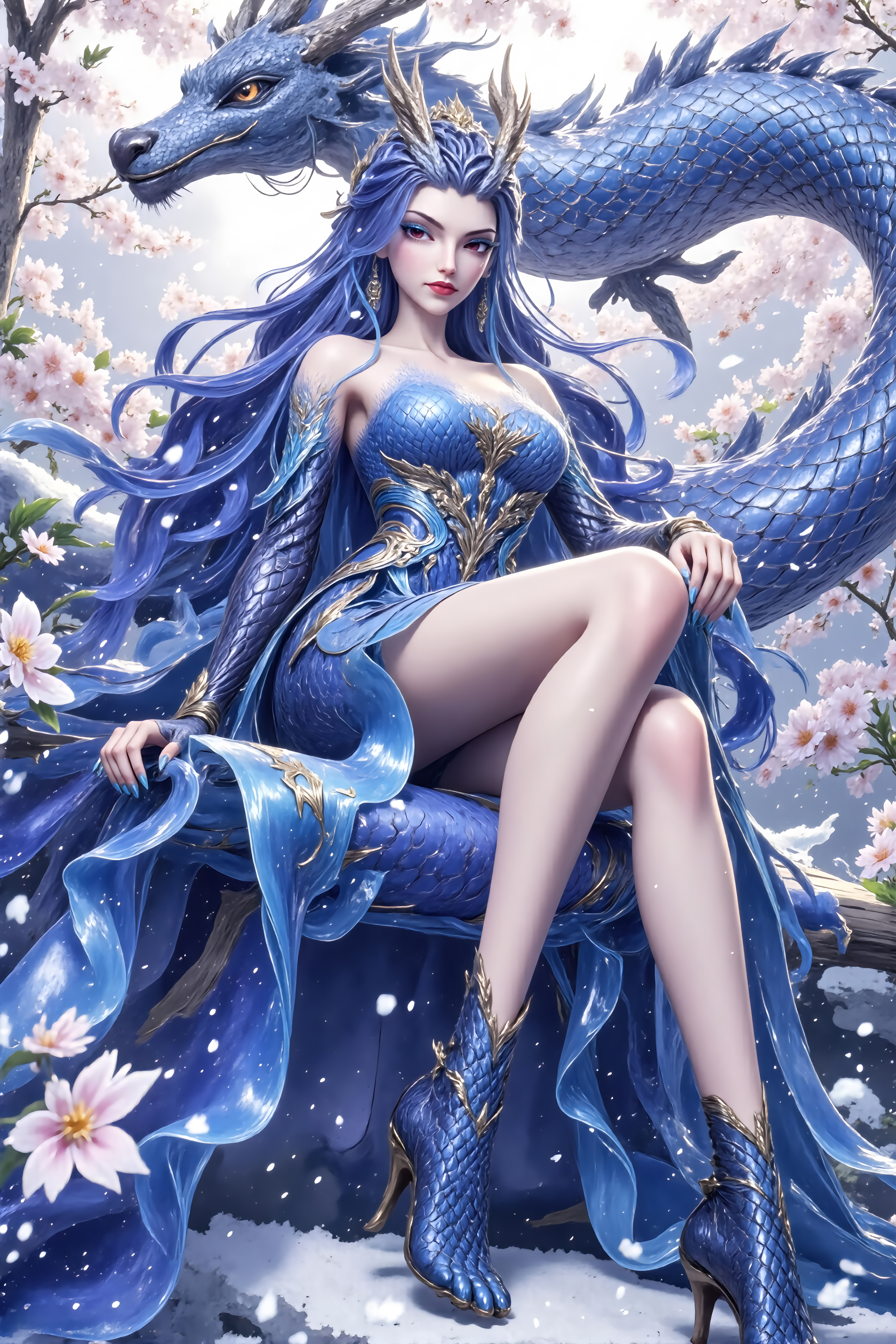 《哪吒之魔童降世》动漫女神壁纸:不看哪吒看敖闰!