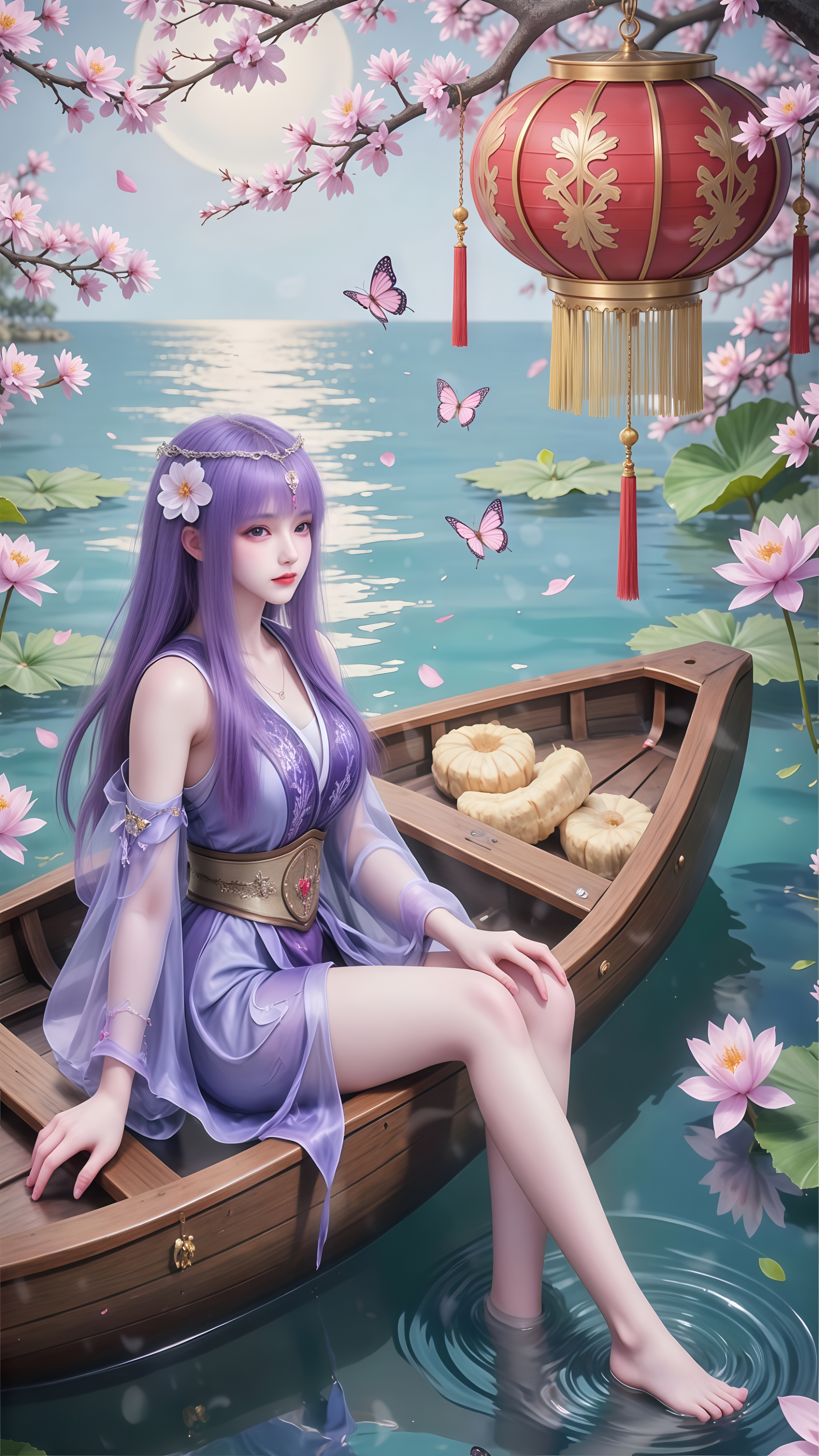 国漫女神高清壁纸推荐:《秦时明月》少司命,神秘面纱下的幽兰暗影!
