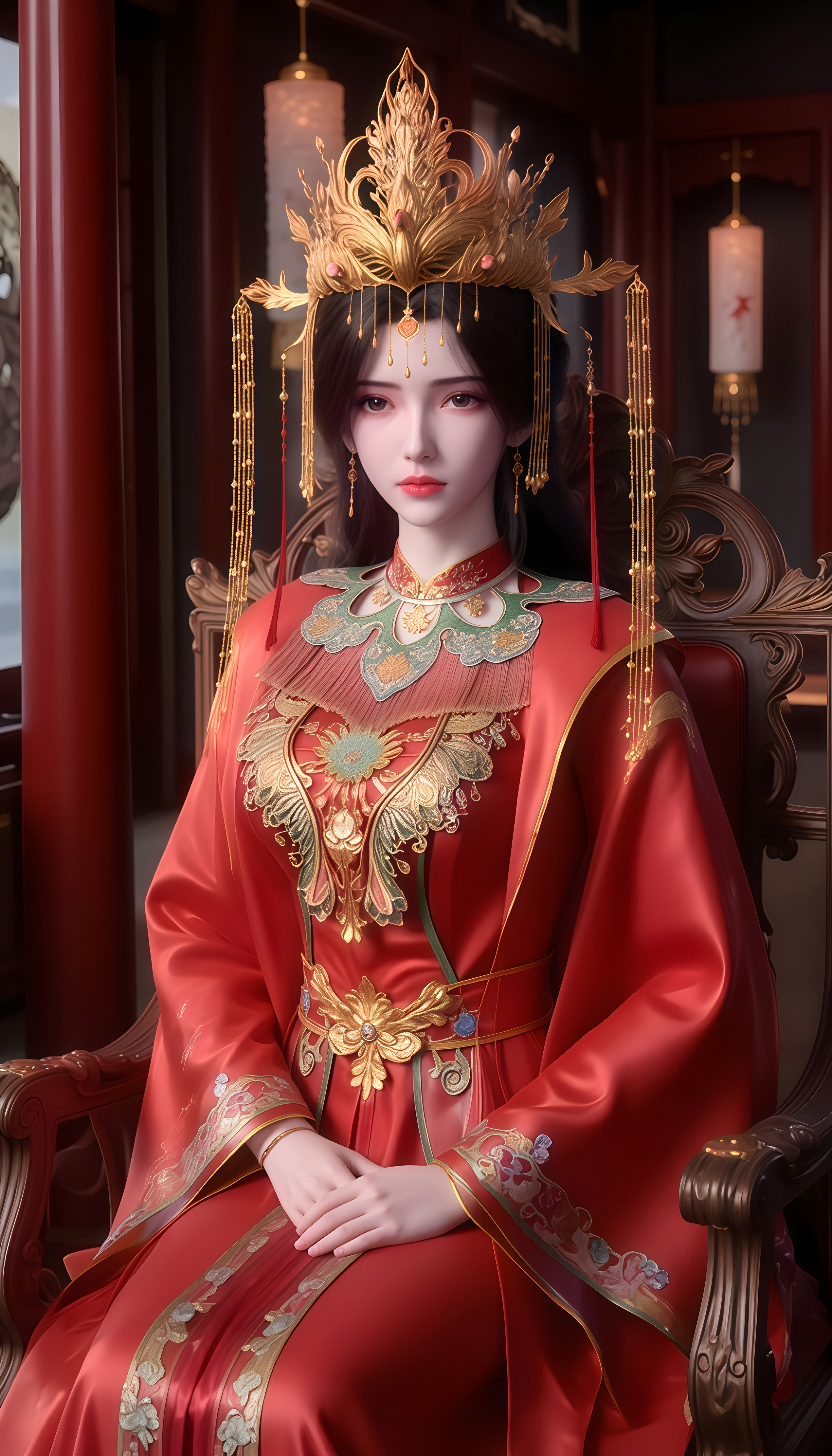 国漫女神壁纸:李慕婉是哪部动漫里的人物?
