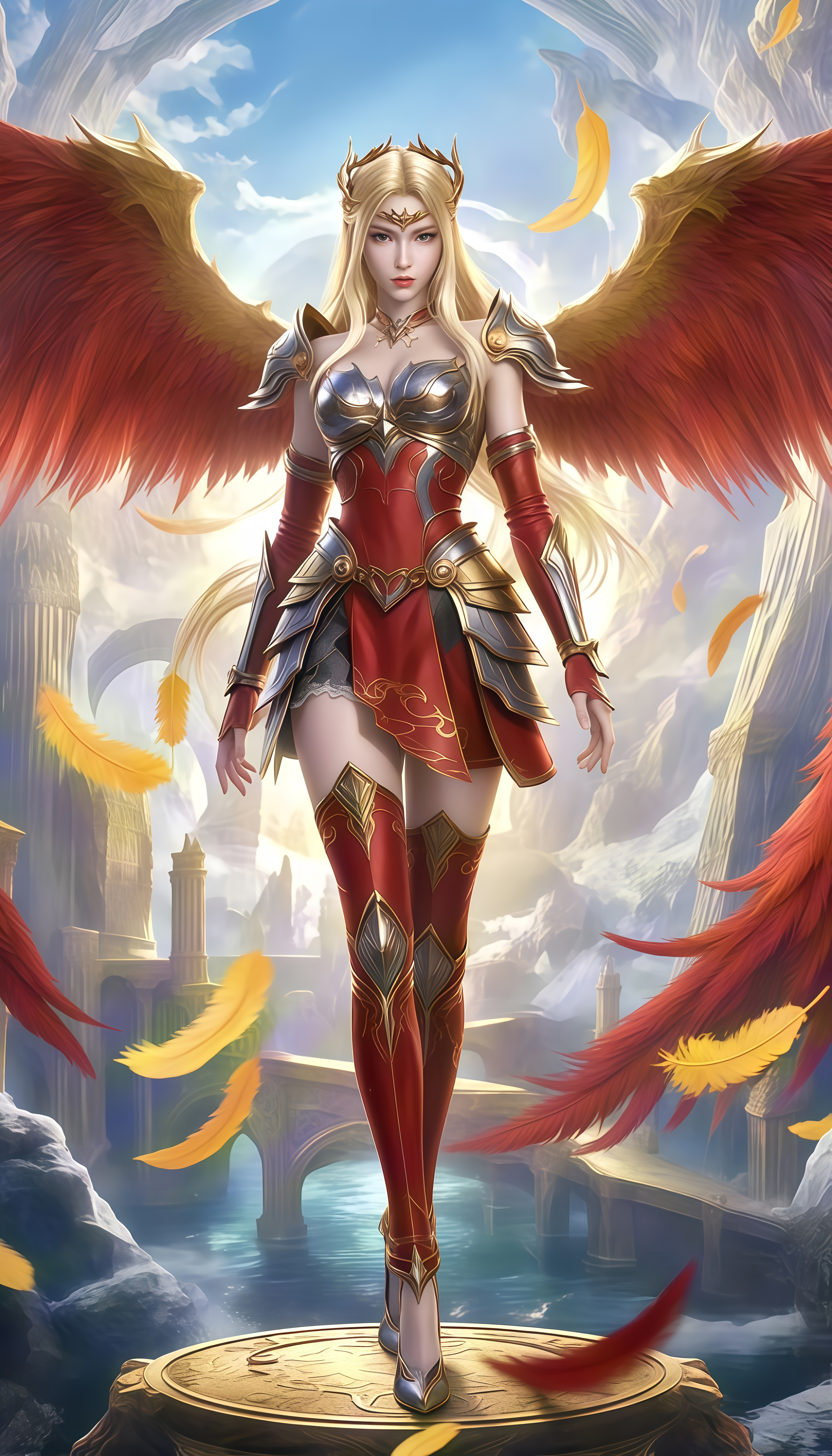 《斗罗大陆》国漫女神千仞雪ai绘画/高清4k/无水印/超清美图/手机壁纸