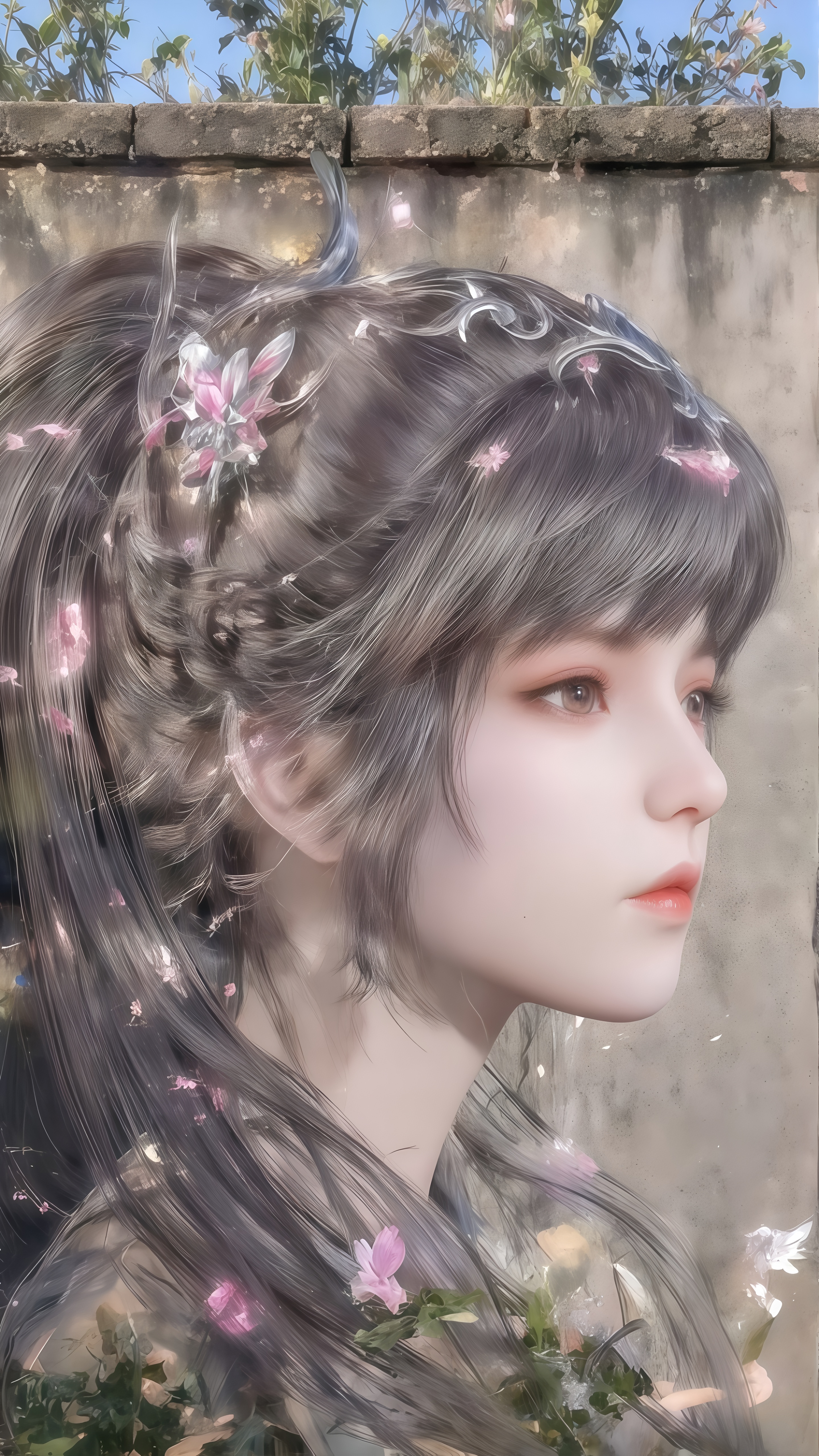 「国漫女神」斗罗大陆小舞壁纸:其实我是一只垂耳兔,超可爱那种!