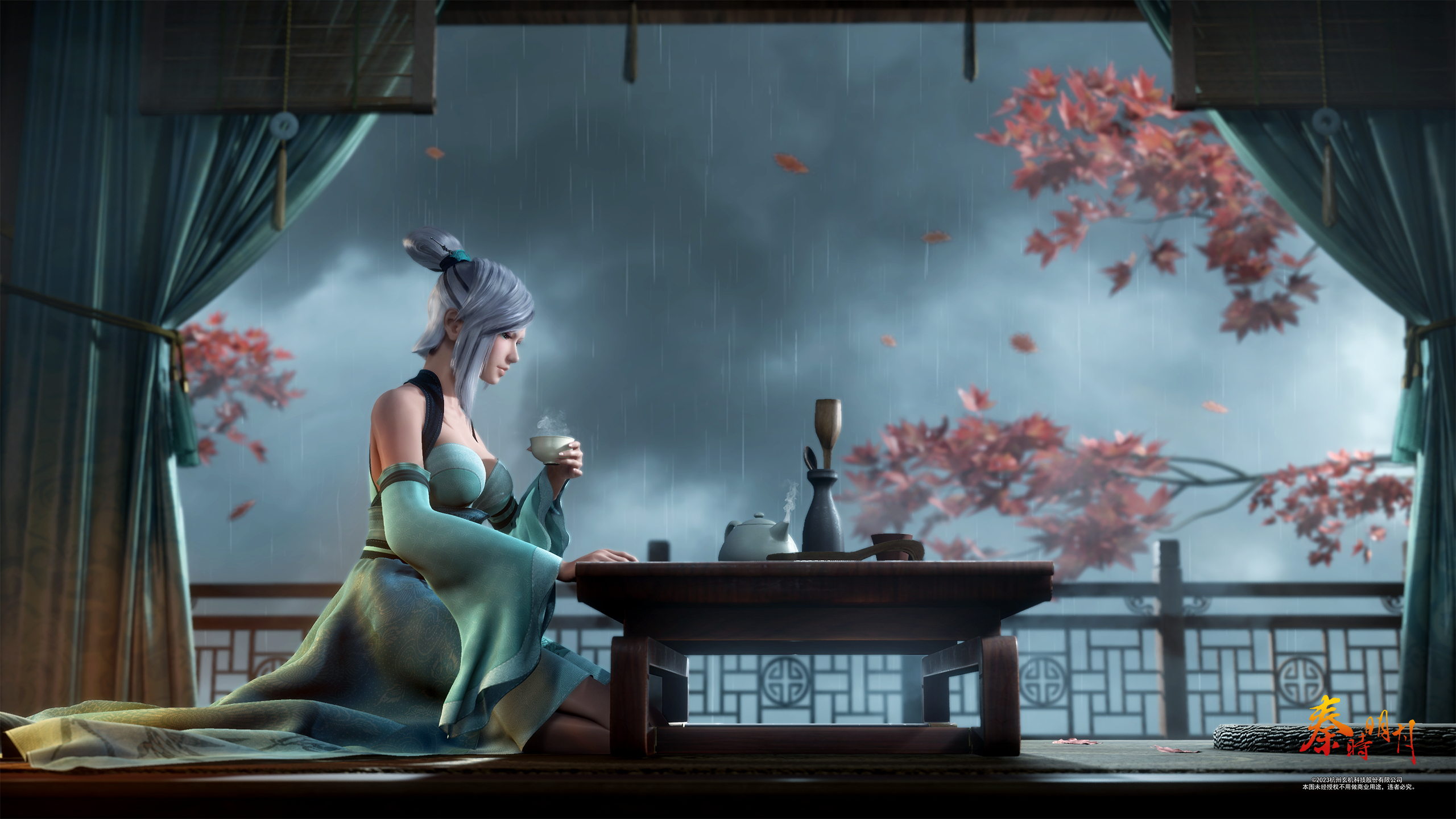 国漫女神|秦时明月高清电脑壁纸:星辰陨落只为铸就挥剑一瞬!
