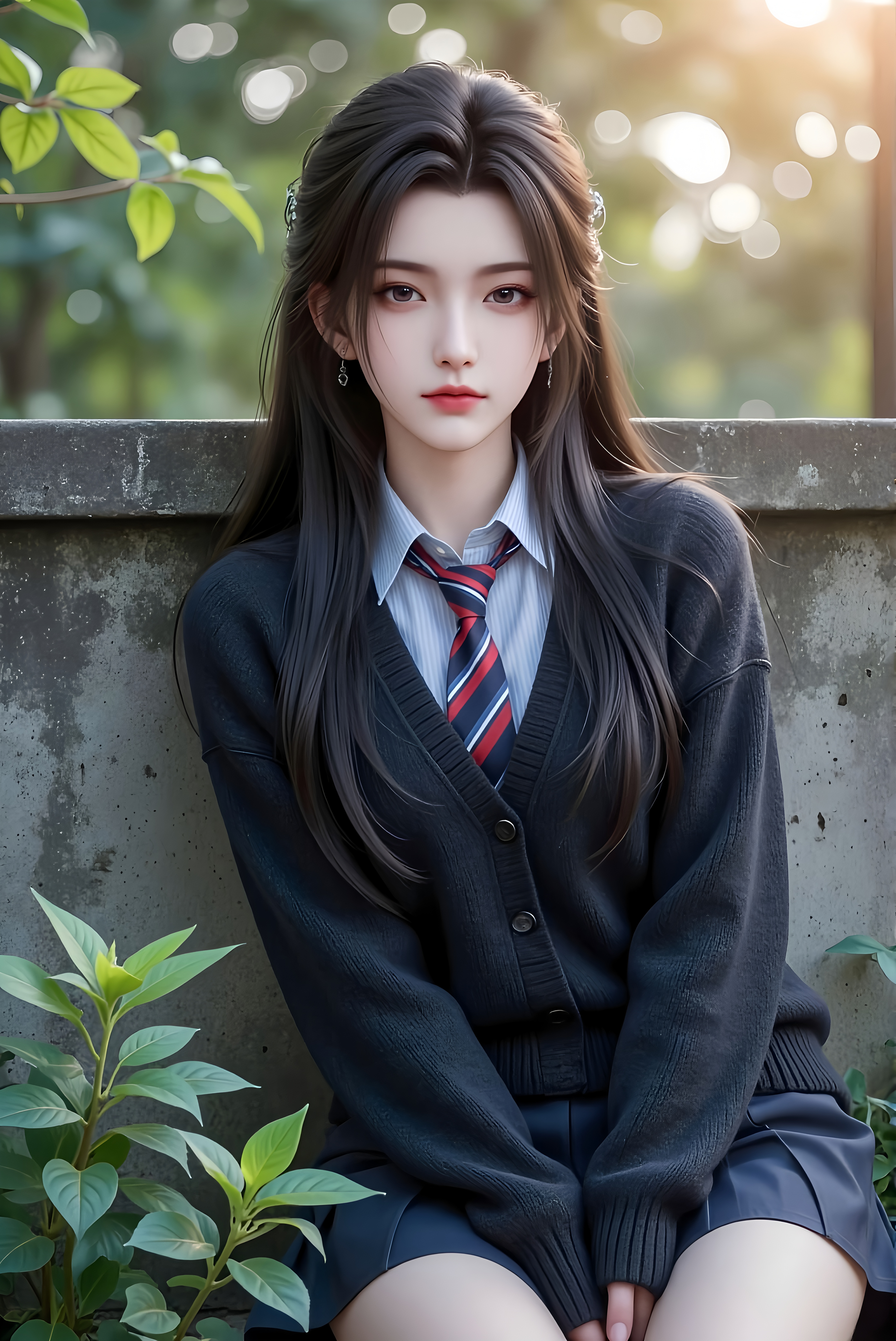 国漫女神ai绘画壁纸:诛仙陆雪琪美出圈,清冷又飒的仙女谁能不爱!