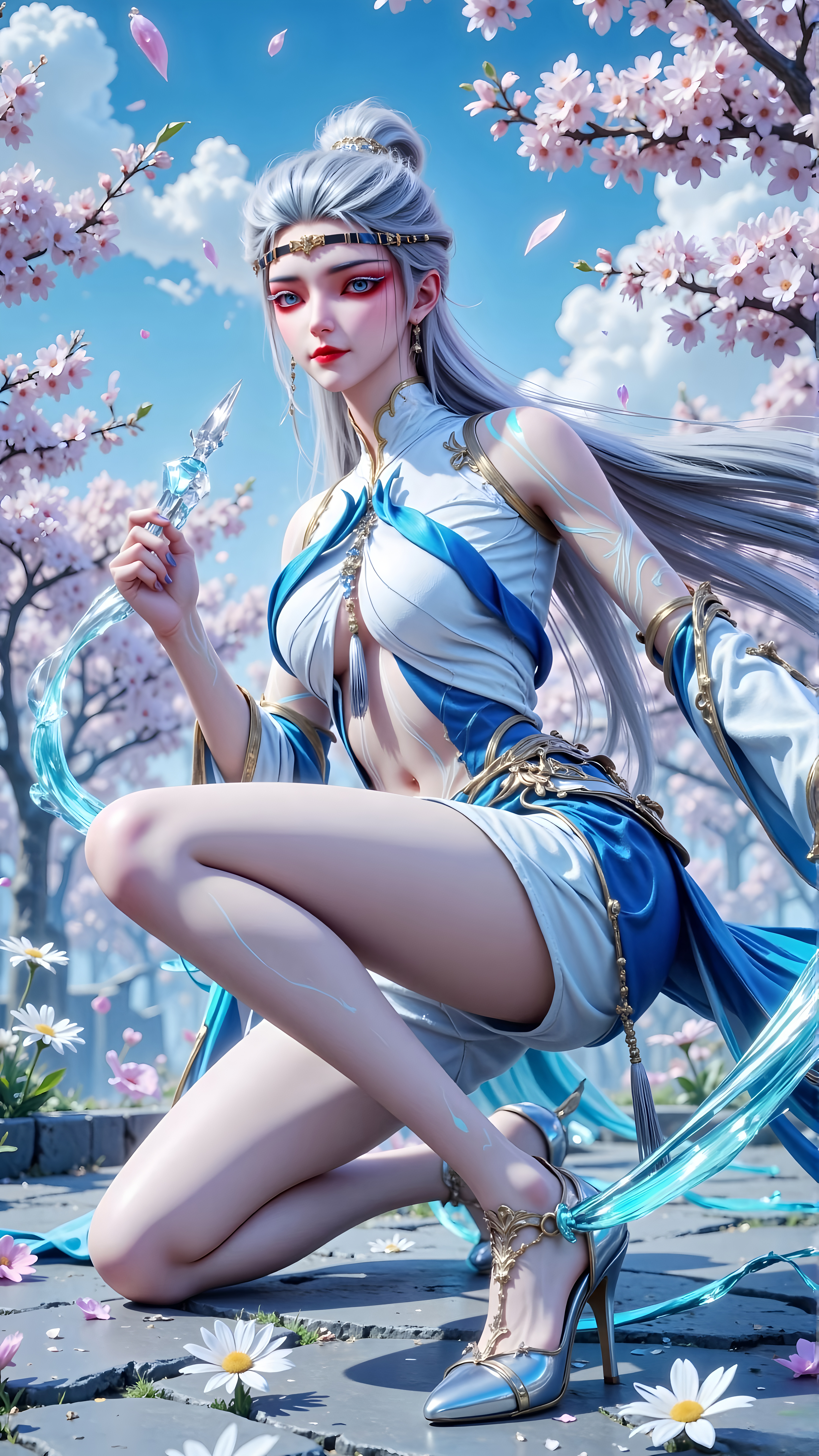 《沧元图》知画高清壁纸:这个根基姿态,太帅的!