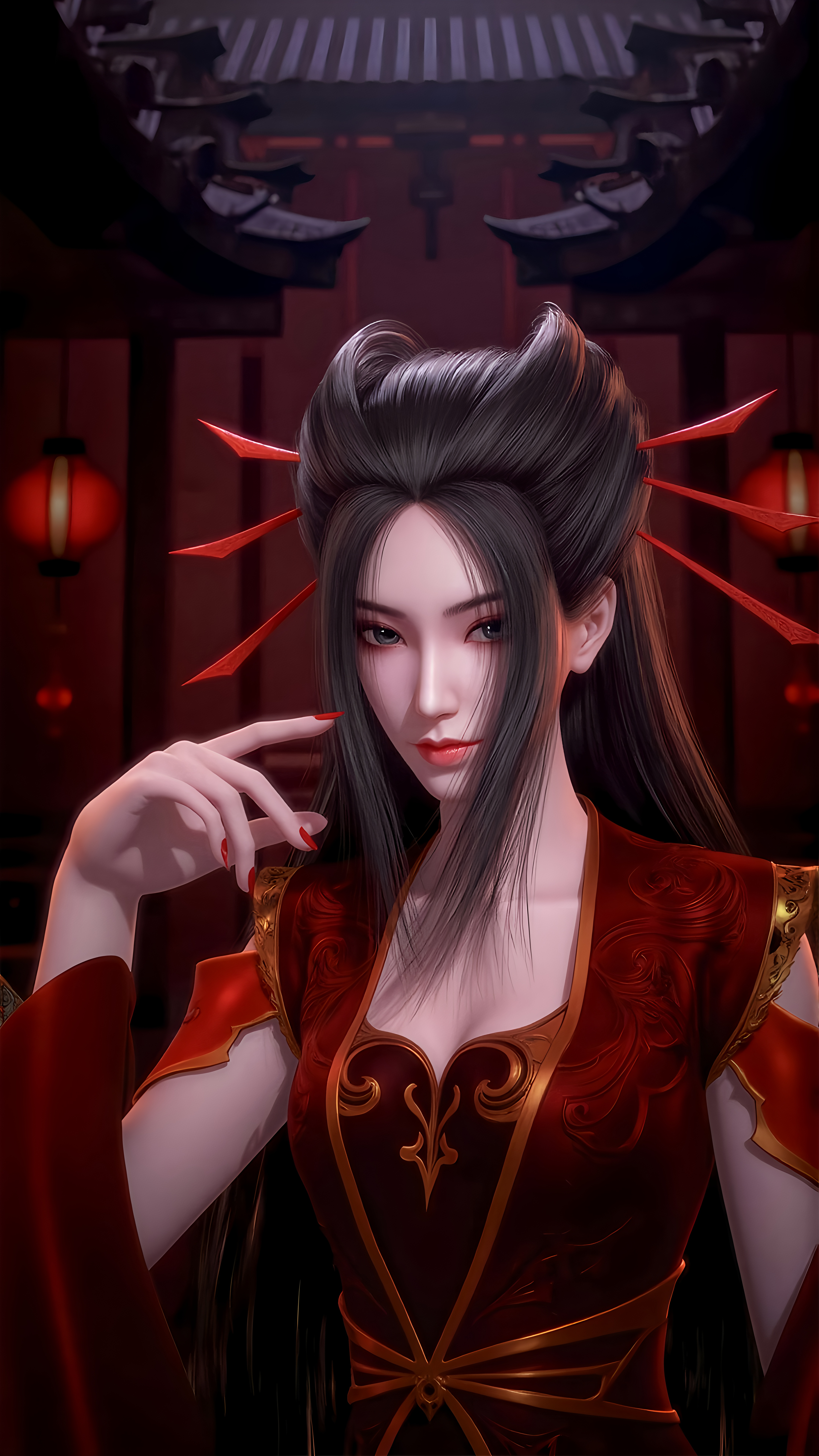 焰灵姬/高清壁纸/全集/手机壁纸/无水印